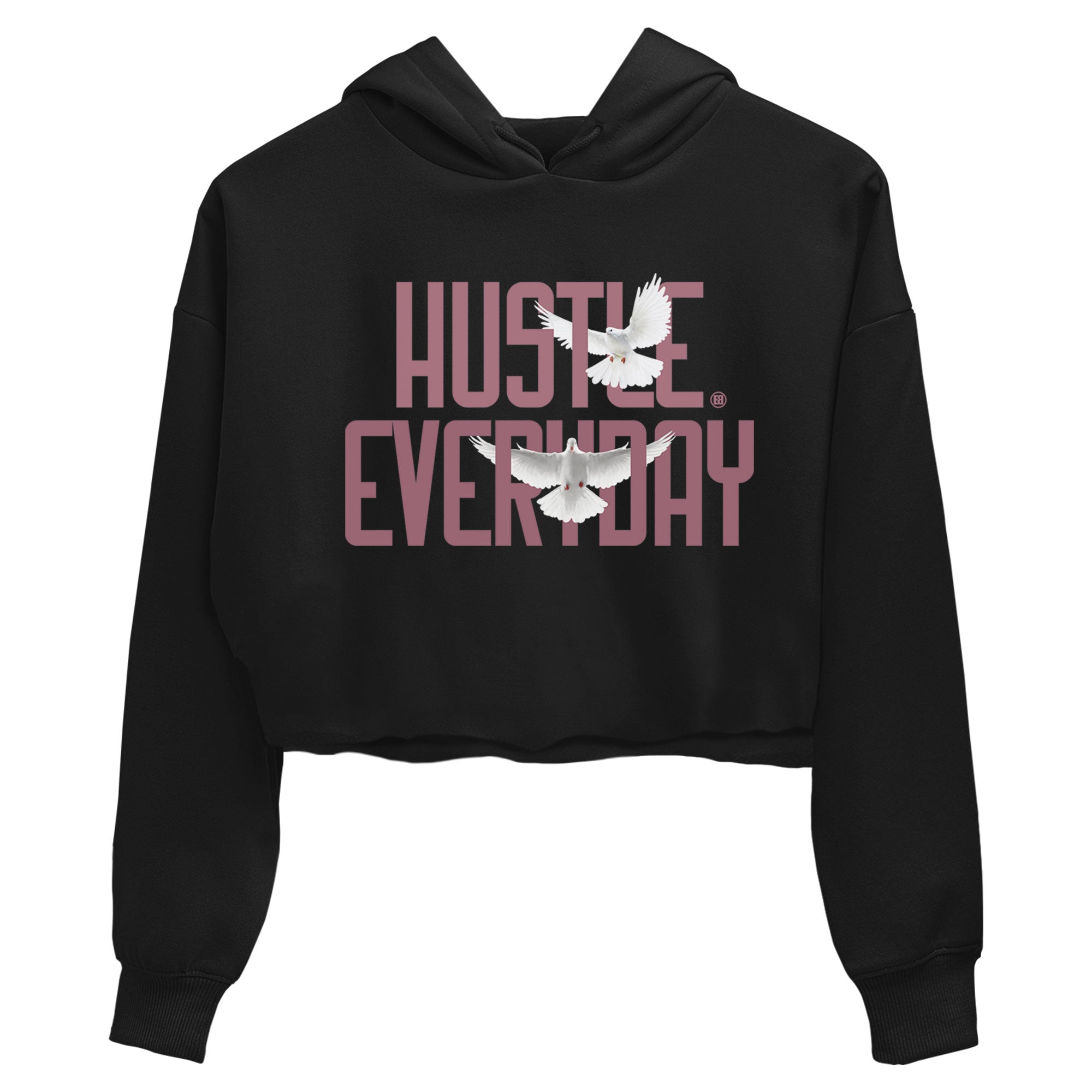 Air Jordan 1 High OG WMNS Mauve shirt to match jordans Daily Hustle crew neck streetwear t-shirt Air Jordan 1 Mauve Drip Gear Zone Black 2 Crop Sneaker Matching Tee
