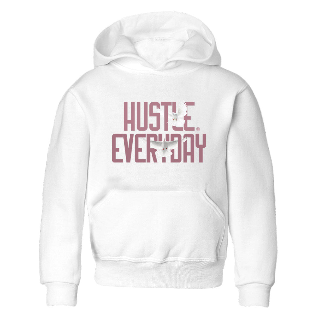 Air Jordan 1 High OG WMNS Mauve shirt to match jordans Daily Hustle crew neck streetwear t-shirt Air Jordan 1 Mauve Drip Gear Zone Baby Toddler White 2 Sneaker Matching Tee