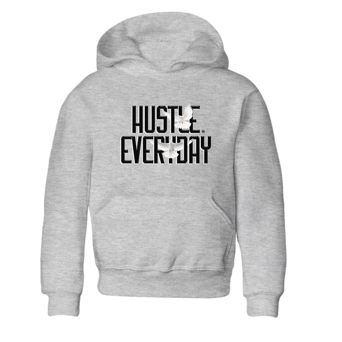 AJ11 Gratitude sneaker shirt to match jordans Daily Hustle sneaker tees Air Jordan 11 Gratitude Drip Gear Zone Baby Toddler Heather Grey 2 T-Shirt