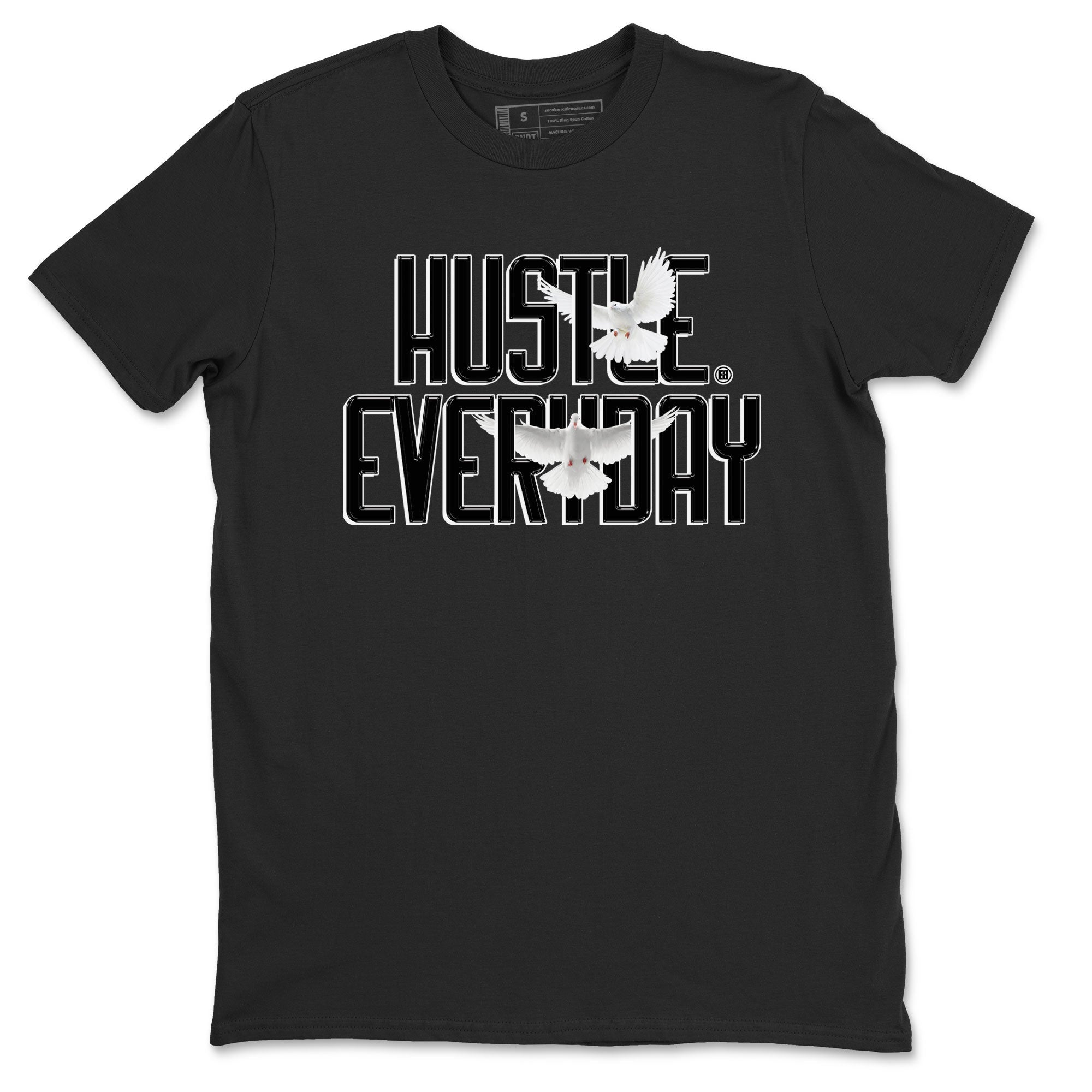 AJ11 Gratitude sneaker shirt to match jordans Daily Hustle sneaker tees Air Jordan 11 Gratitude Drip Gear Zone Crew Neck Unisex Cotton Sneaker T-Shirt Black 2 T-Shirt