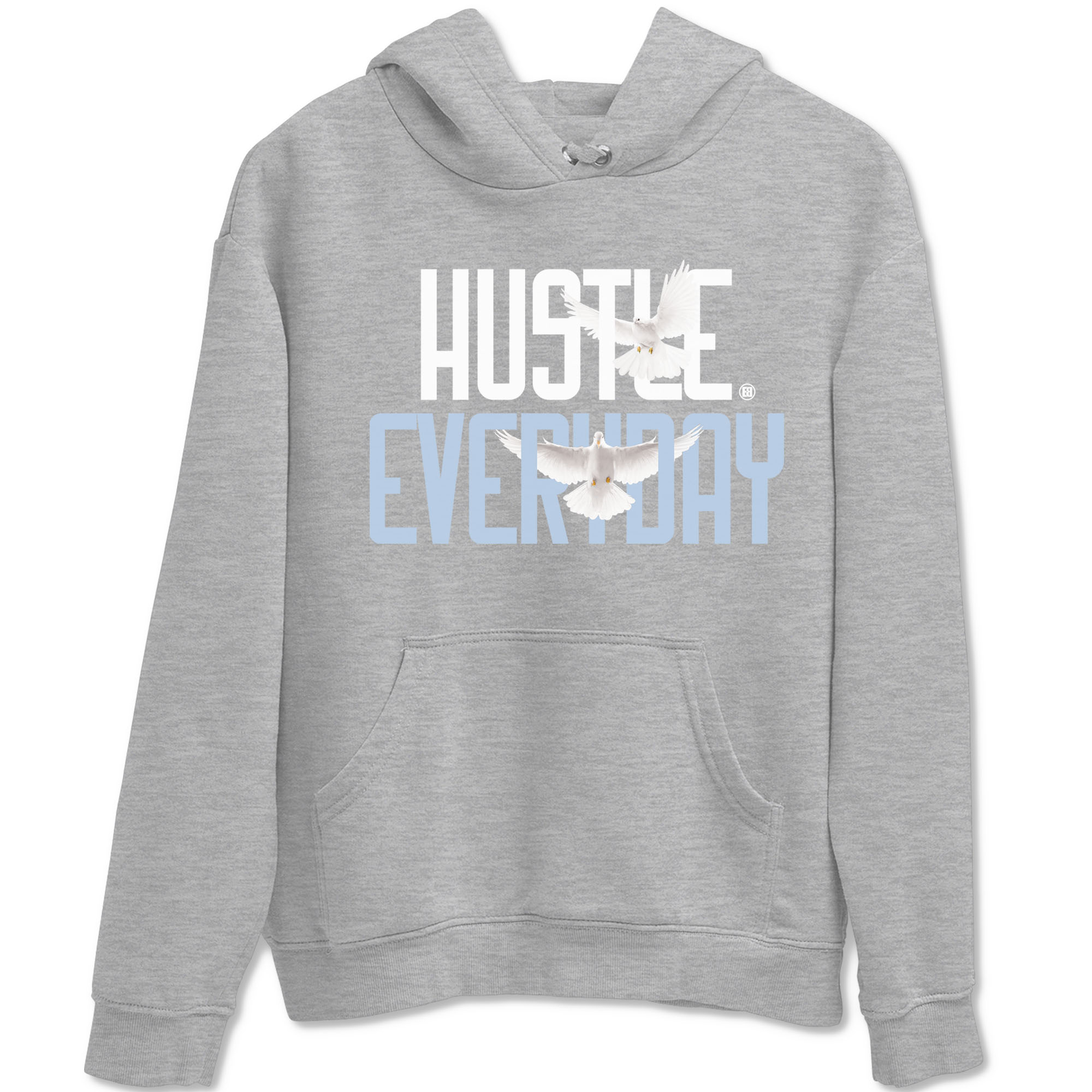 13s Blue Grey shirt to match jordans Daily Hustle sneaker tees Air Jordan 13 Blue Grey Drip Gear Zone unisex cotton Heather Grey 2 crew neck shirt