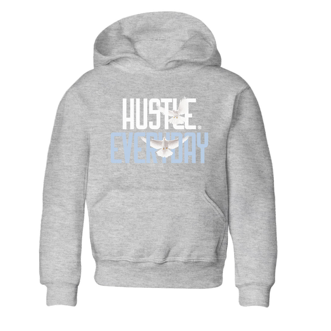 13s Blue Grey shirt to match jordans Daily Hustle sneaker tees Air Jordan 13 Blue Grey Drip Gear Zone baby toddler Heather Grey 2 cotton Shirt