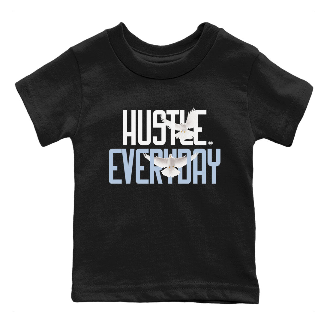 13s Blue Grey shirt to match jordans Daily Hustle sneaker tees Air Jordan 13 Blue Grey Drip Gear Zone baby toddler Black 2 cotton Shirt
