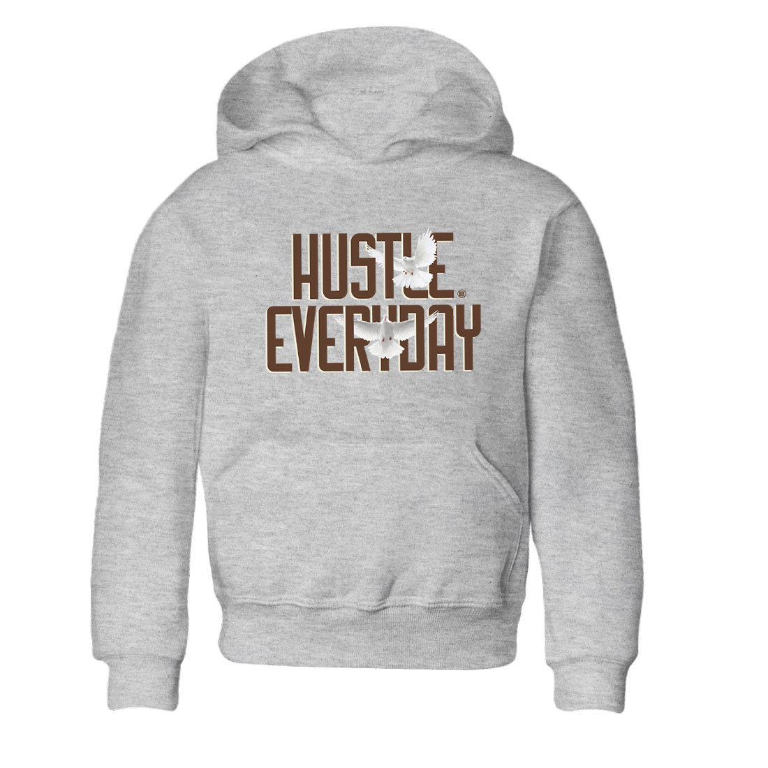 Dunk Low WMNS Cacao Wow sneaker sneaker shirt to match jordans Daily Hustle sneaker match tees Dunk Cacao Wow Drip Gear Zone Baby Toddler Heather Grey 2 T-Shirt