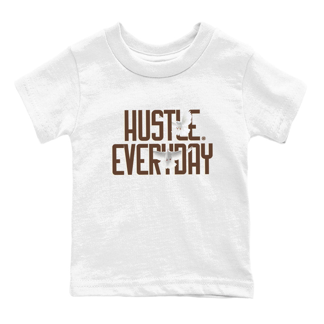 Dunk Low WMNS Cacao Wow sneaker sneaker shirt to match jordans Daily Hustle sneaker match tees Dunk Cacao Wow Drip Gear Zone Baby Toddler White 2 T-Shirt