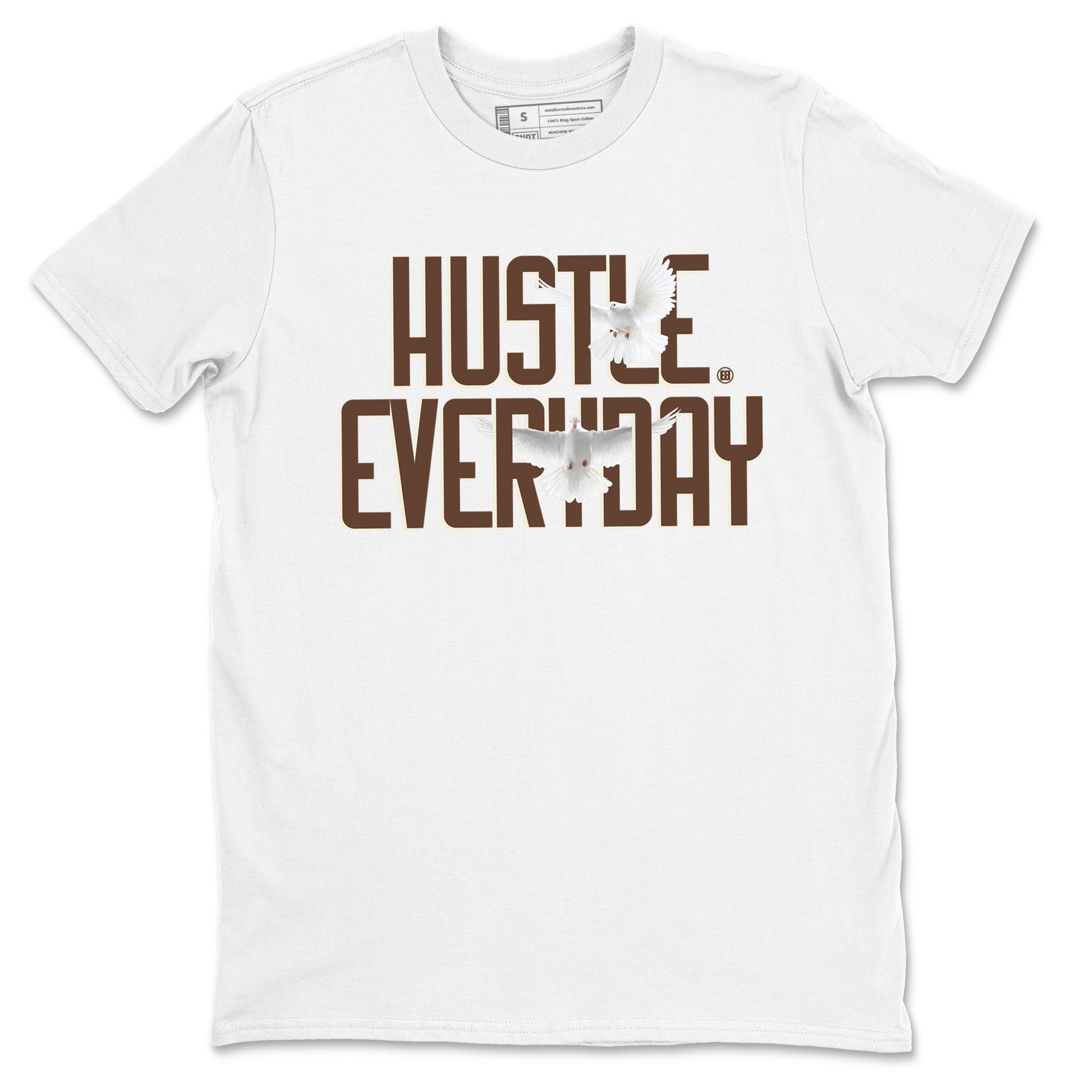 Dunk Low WMNS Cacao Wow sneaker sneaker shirt to match jordans Daily Hustle sneaker match tees Dunk Cacao Wow Drip Gear Zones Short Sleeve Unisex Cotton Sneaker Matching T-Shirt White 2 T-Shirt