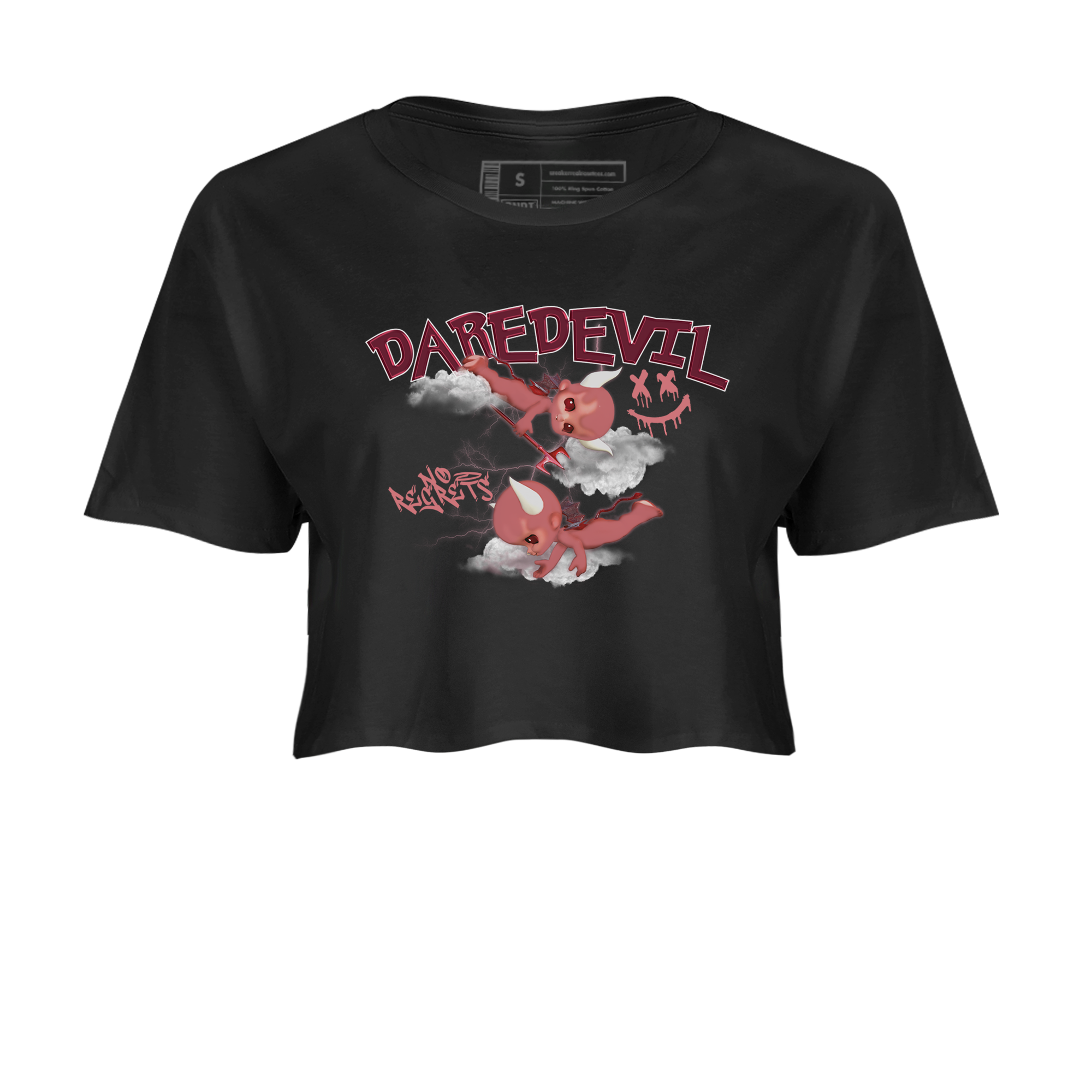 Dunk Low Valentines Day shirt to match jordans Dare Devil sneaker tees Special Valentine's Day Couple Shirt Dunk Valentine's Day 2024 Drip Gear Zone Sneaker Matching Shirt Black 2 Crop T-Shirt