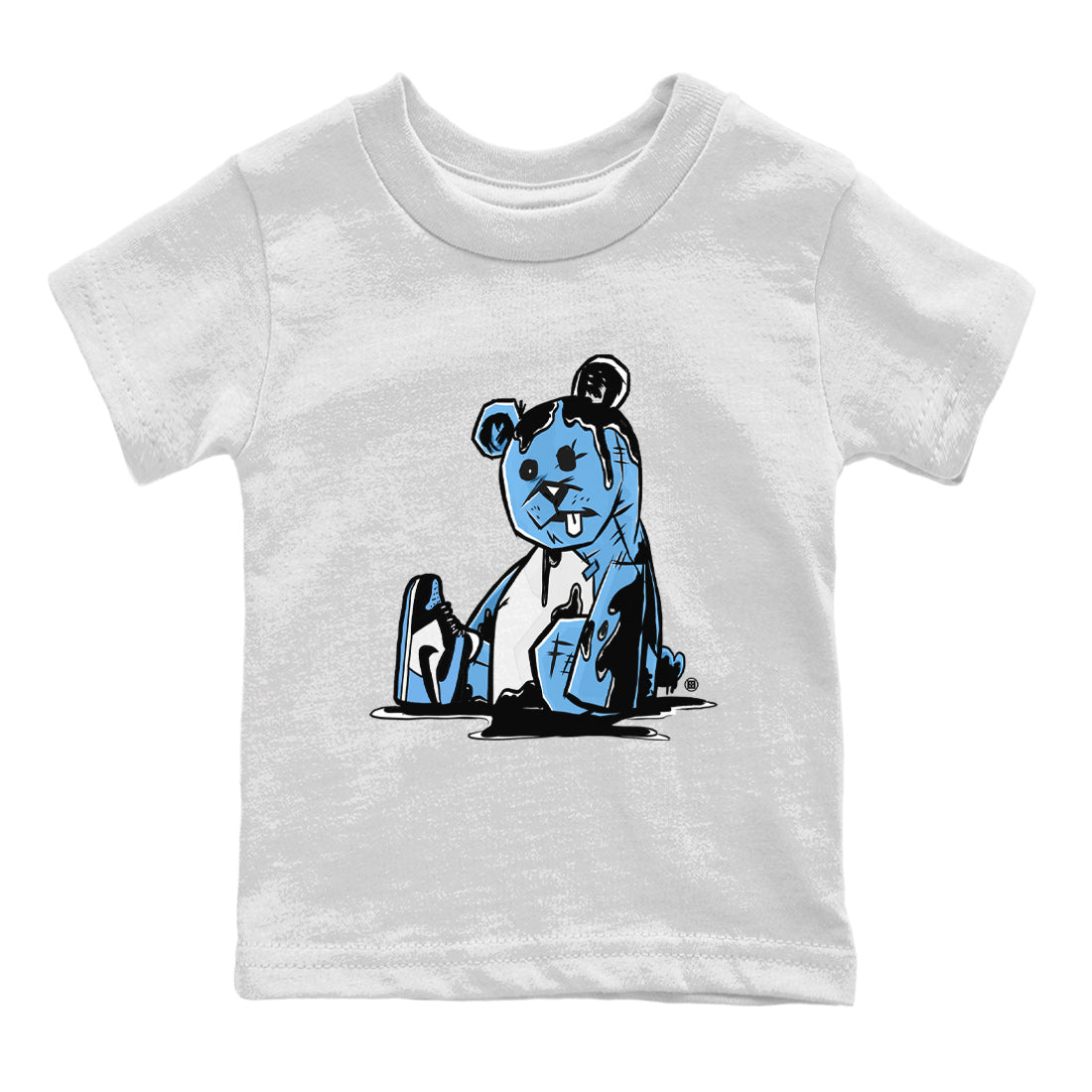 Air Jordan 1 Retro High OG UNC Toe Shirt to match Jordans Dark Bear Streetwear Sneaker Shirt Air Jordan 1 Retro UNC Toe Shirts Kids and Baby Tees White 2