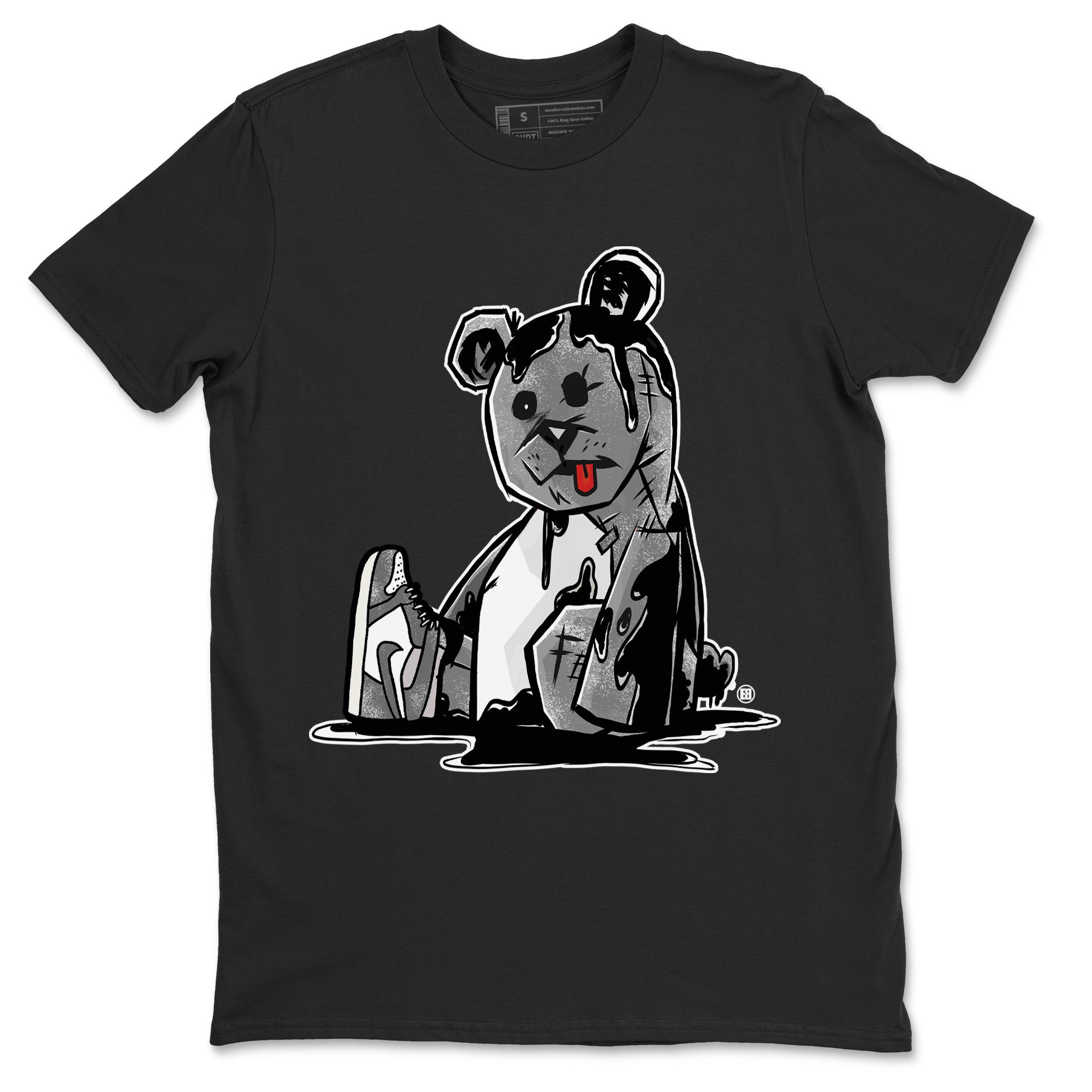 Air Jordan 1 Washed Heritage Sneaker Match Tees Dark Bear Streetwear Sneaker Shirt Air Jordan 1 Washed Heritage T-Shirt Unisex Shirts Black 2