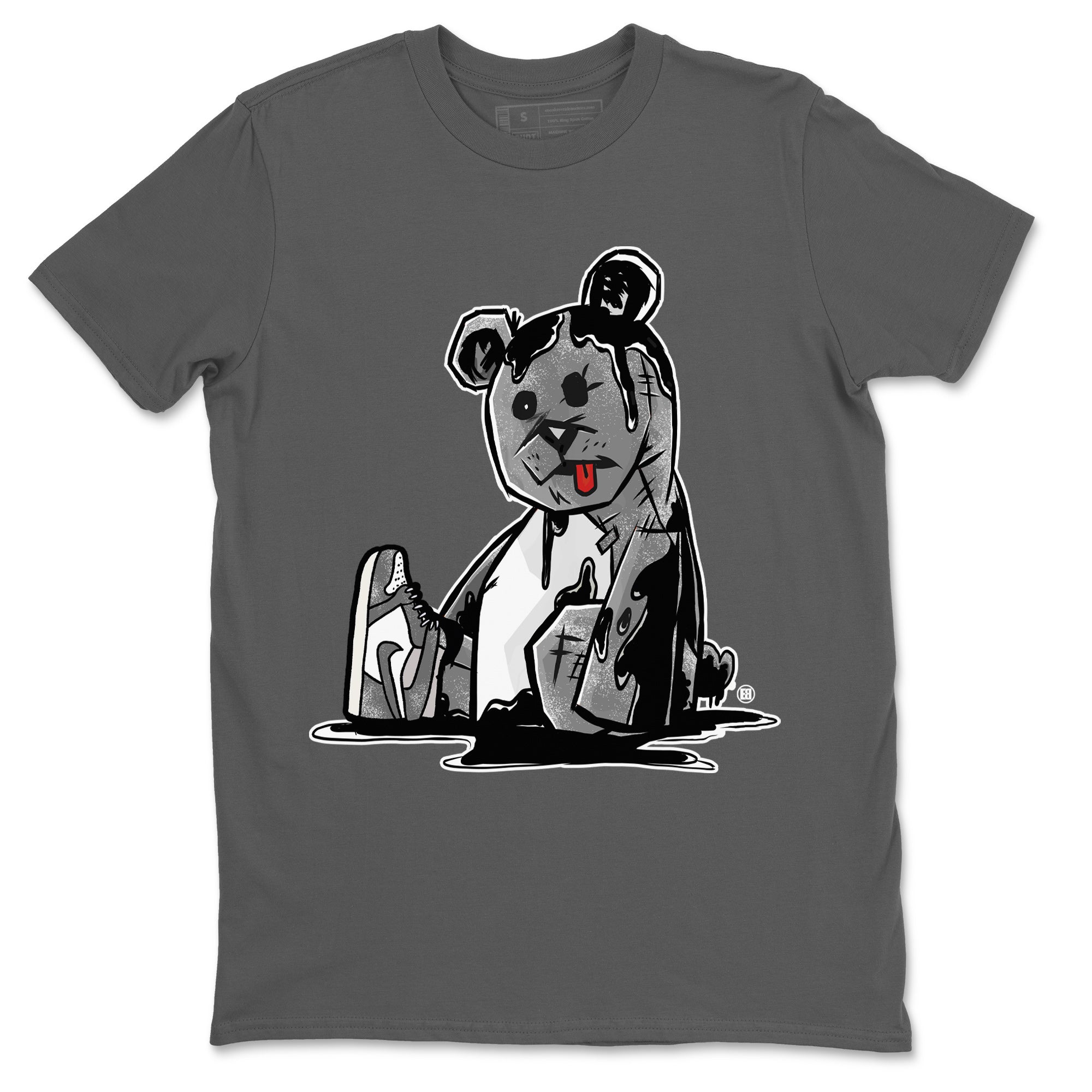 Air Jordan 1 Washed Heritage Sneaker Match Tees Dark Bear Streetwear Sneaker Shirt Air Jordan 1 Washed Heritage T-Shirt Unisex Shirts Cool Grey 2