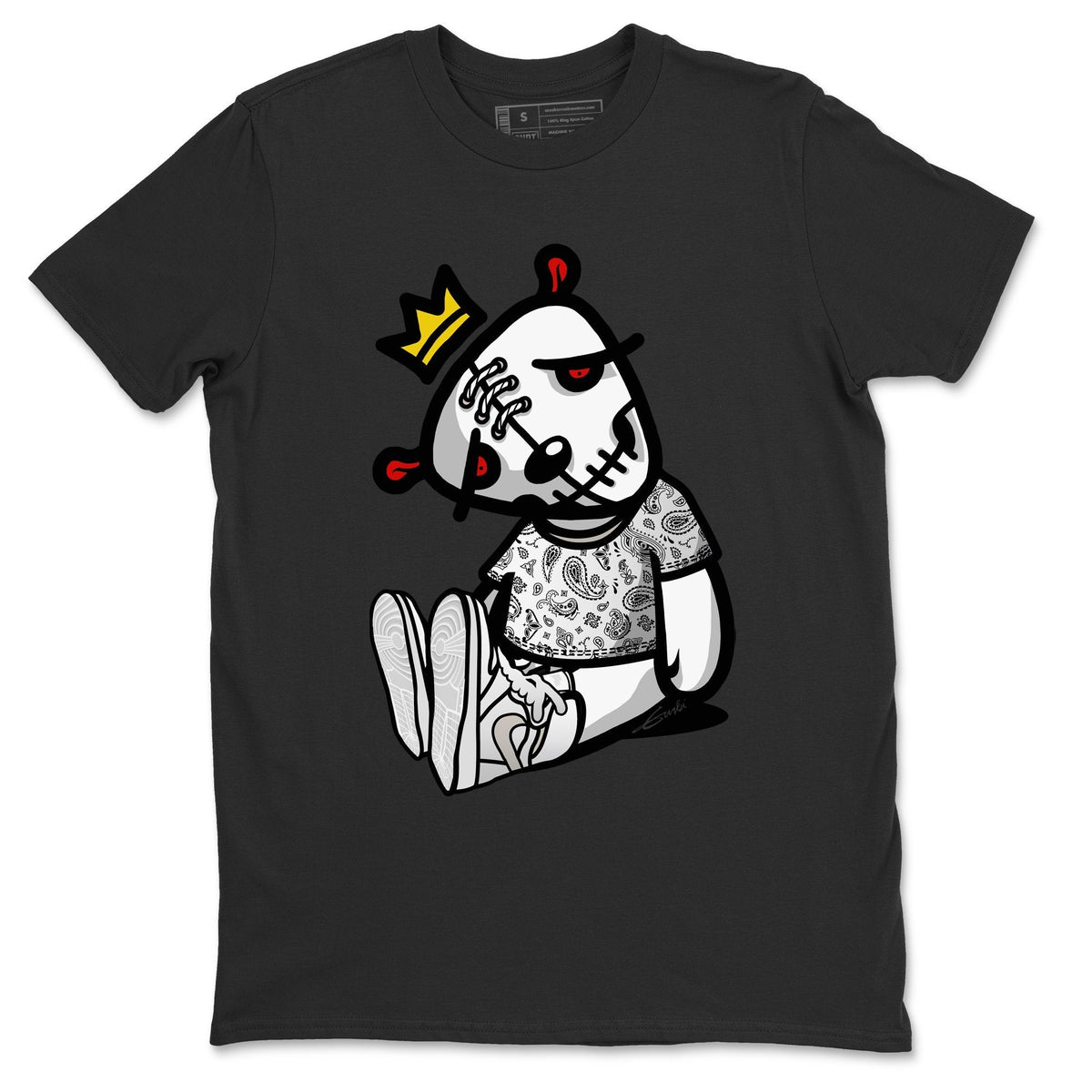 Jordan 1 Neutral Grey Shirt To Match Jordans Dead Dolls Sneaker Tees Jordan 1 Neutral Grey Drip Gear Zone Sneaker Matching Clothing Unisex Shirts