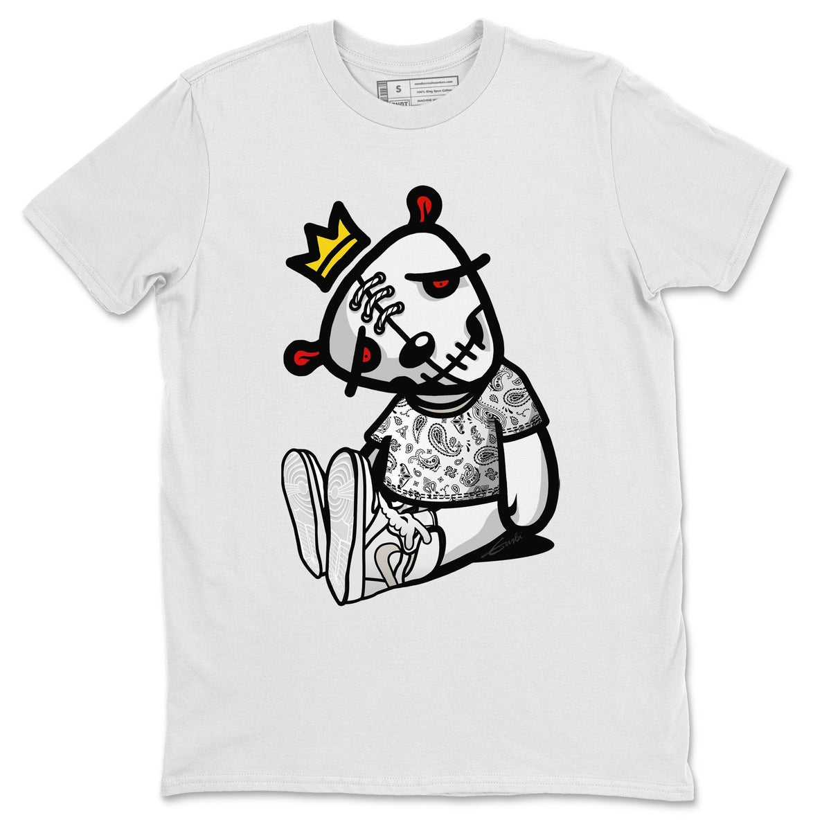 Jordan 1 Neutral Grey Shirt To Match Jordans Dead Dolls Sneaker Tees Jordan 1 Neutral Grey Drip Gear Zone Sneaker Matching Clothing Unisex Shirts