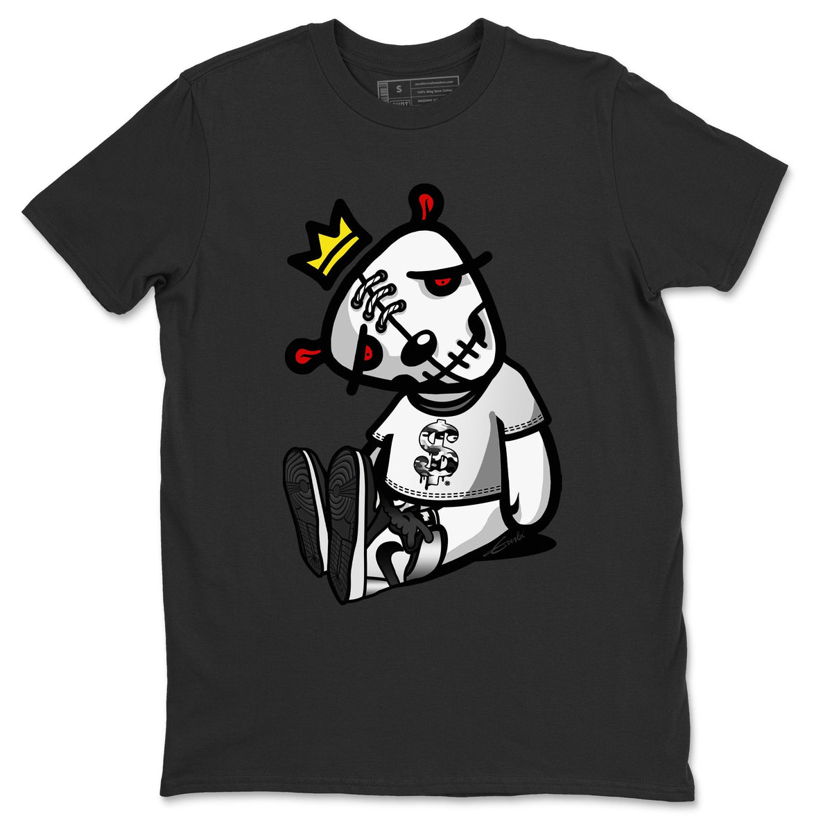 Jordan 1 Silver Toe Shirt To Match Jordans Dead Dolls Sneaker Tees Jordan 1 Silver Toe Drip Gear Zone Sneaker Matching Clothing Unisex Shirts