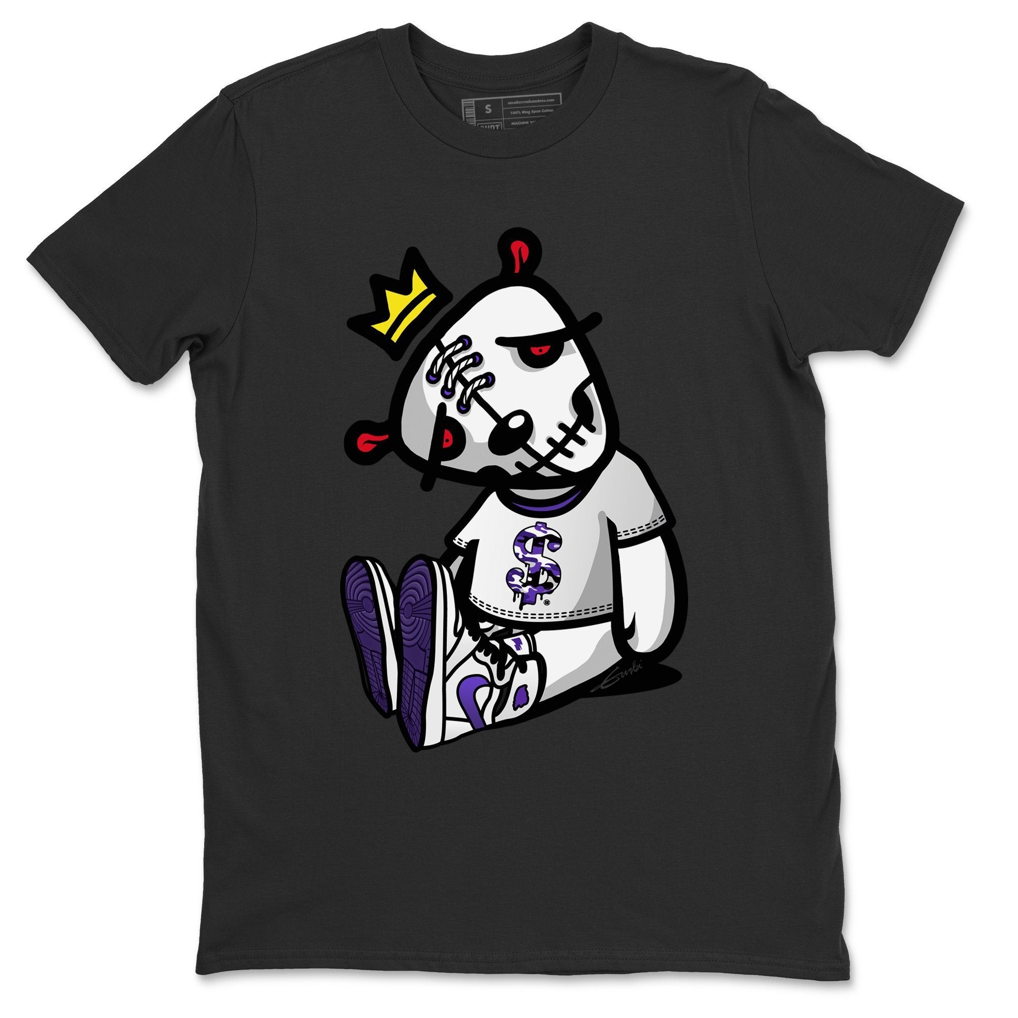 Jordan 1 WMNS Court Purple Shirt To Match Jordans Dead Dolls Sneaker Tees Jordan 1 WMNS Court Purple Drip Gear Zone Sneaker Matching Clothing Unisex Shirts