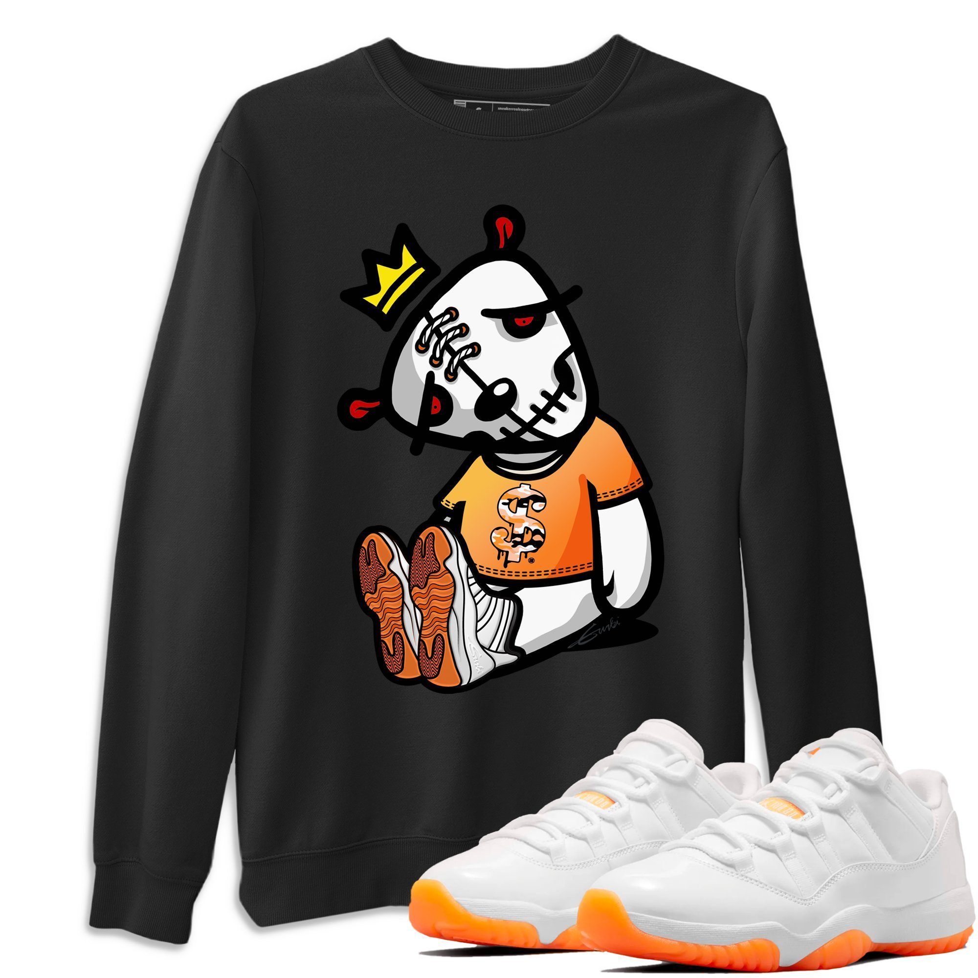 Jordan 11 Citrus Shirt To Match Jordans Dead Dolls Sneaker Tees Jordan 11 Citrus Drip Gear Zone Sneaker Matching Clothing Unisex Shirts