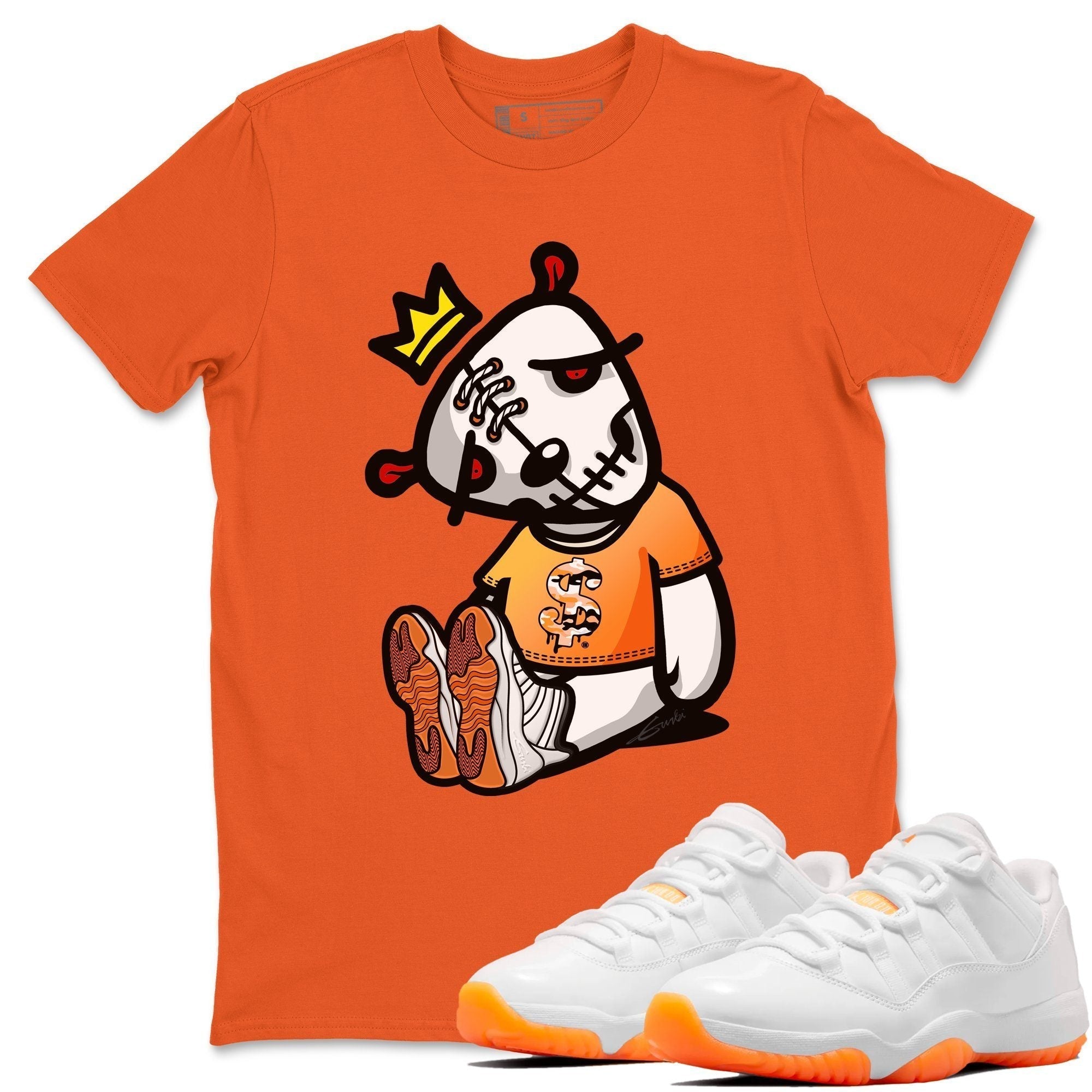 Jordan 11 Citrus Shirt To Match Jordans Dead Dolls Sneaker Tees Jordan 11 Citrus Drip Gear Zone Sneaker Matching Clothing Unisex Shirts