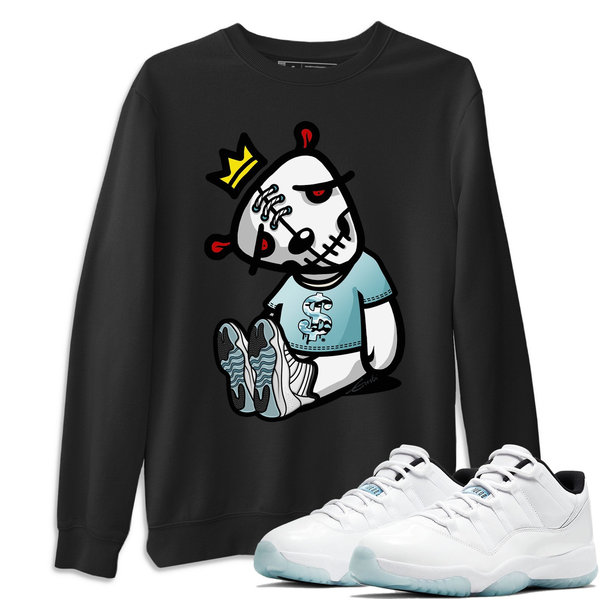 Jordan 11 Legend Blue Shirt To Match Jordans Dead Dolls Sneaker Tees Jordan 11 Legend Blue Drip Gear Zone Sneaker Matching Clothing Unisex Shirts