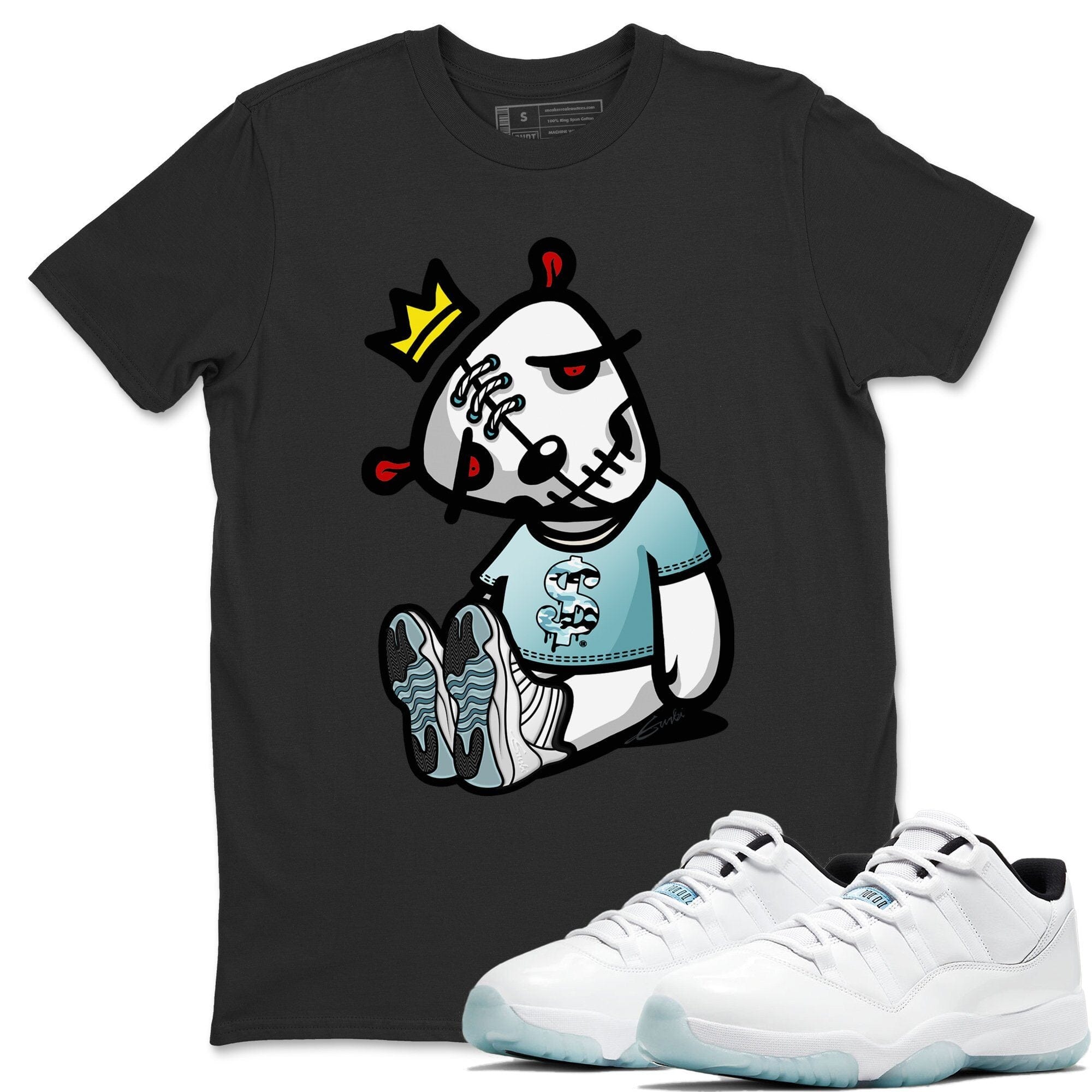 Jordan 11 Legend Blue Shirt To Match Jordans Dead Dolls Sneaker Tees Jordan 11 Legend Blue Drip Gear Zone Sneaker Matching Clothing Unisex Shirts
