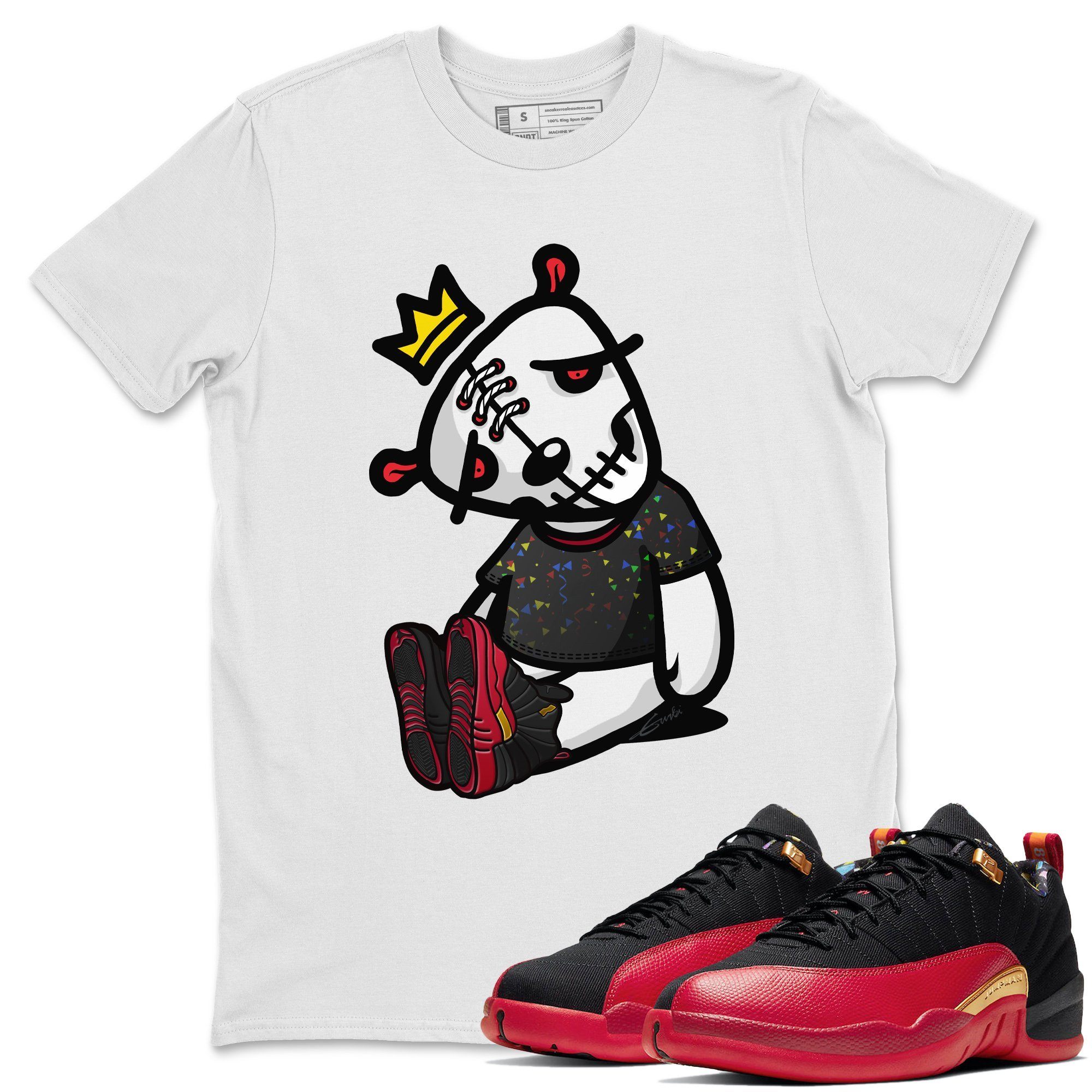 Jordan 12 Super Bowl Shirt To Match Jordans Dead Dolls Sneaker Tees Jordan 12 Super Bowl Drip Gear Zone Sneaker Matching Clothing Unisex Shirts