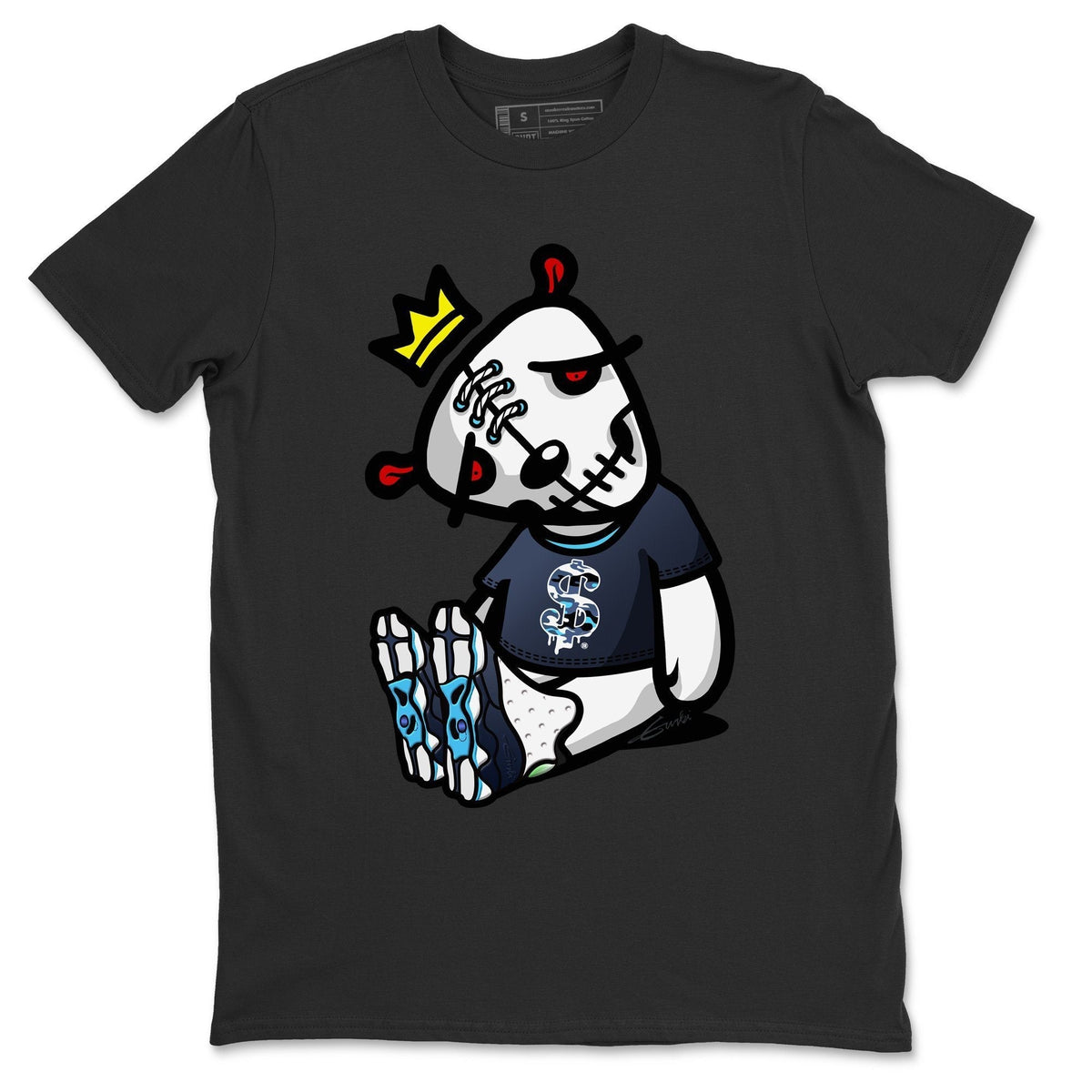Jordan 13 Obsidian Shirt To Match Jordans Dead Dolls Sneaker Tees Jordan 13 Obsidian Drip Gear Zone Sneaker Matching Clothing Unisex Shirts