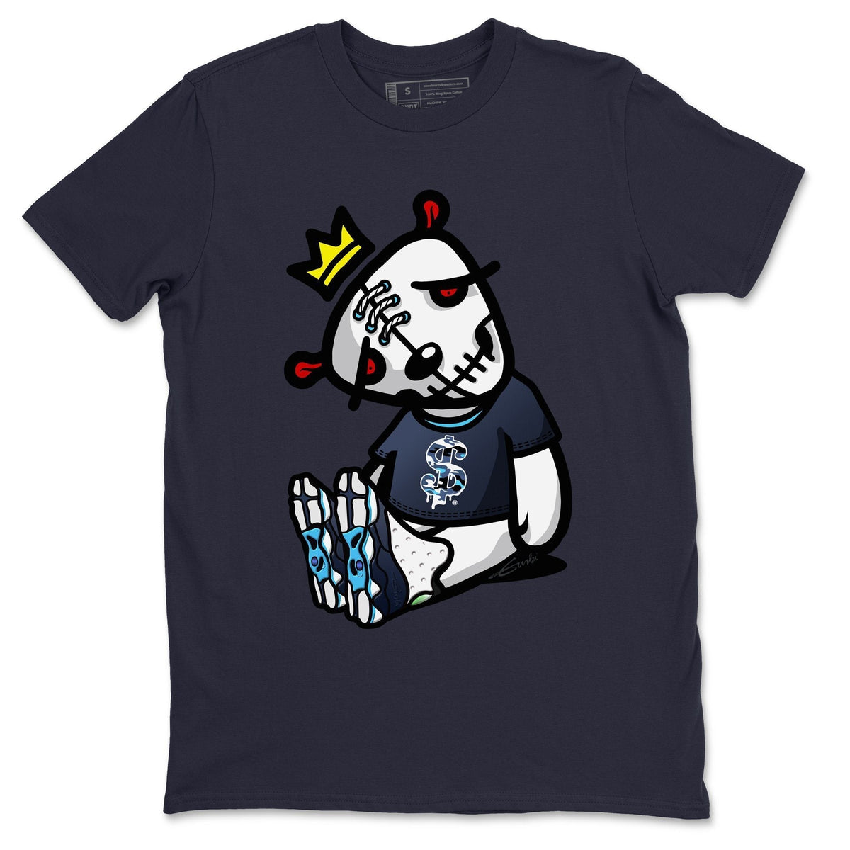 Jordan 13 Obsidian Shirt To Match Jordans Dead Dolls Sneaker Tees Jordan 13 Obsidian Drip Gear Zone Sneaker Matching Clothing Unisex Shirts