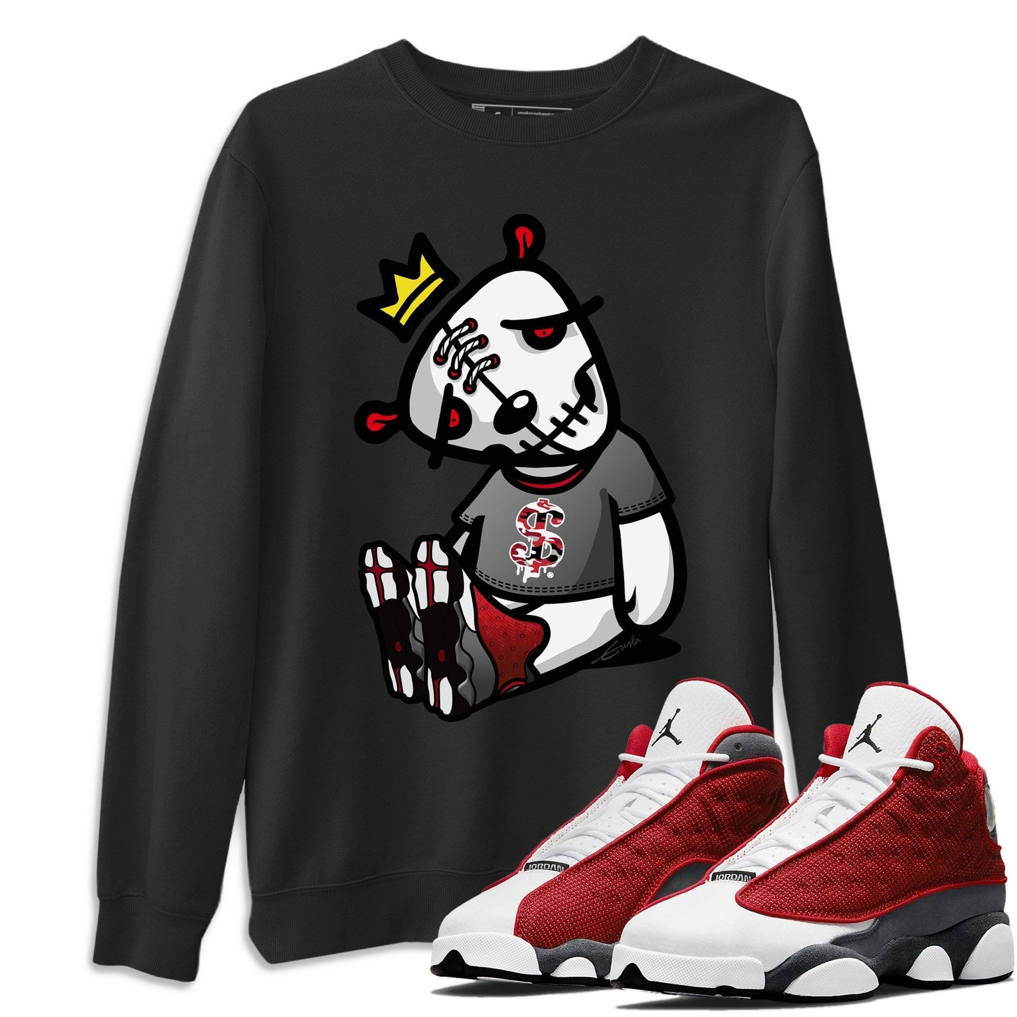 Jordan 13 Red Flint Shirt To Match Jordans Dead Dolls Sneaker Tees Jordan 13 Red Flint Drip Gear Zone Sneaker Matching Clothing Unisex Shirts