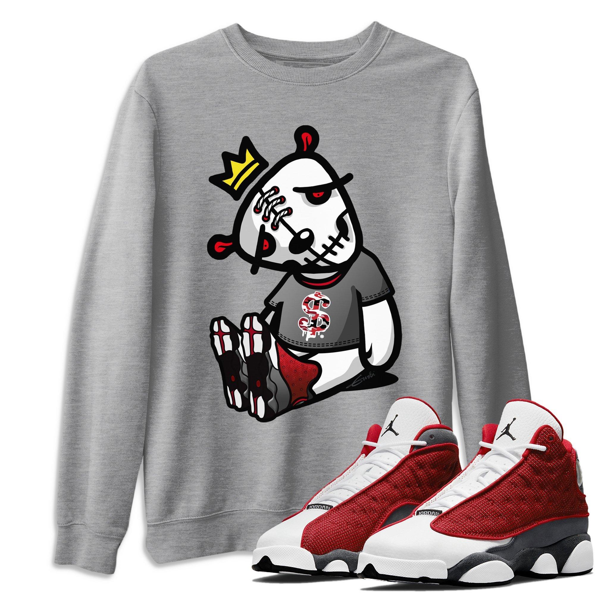 Jordan 13 Red Flint Shirt To Match Jordans Dead Dolls Sneaker Tees Jordan 13 Red Flint Drip Gear Zone Sneaker Matching Clothing Unisex Shirts