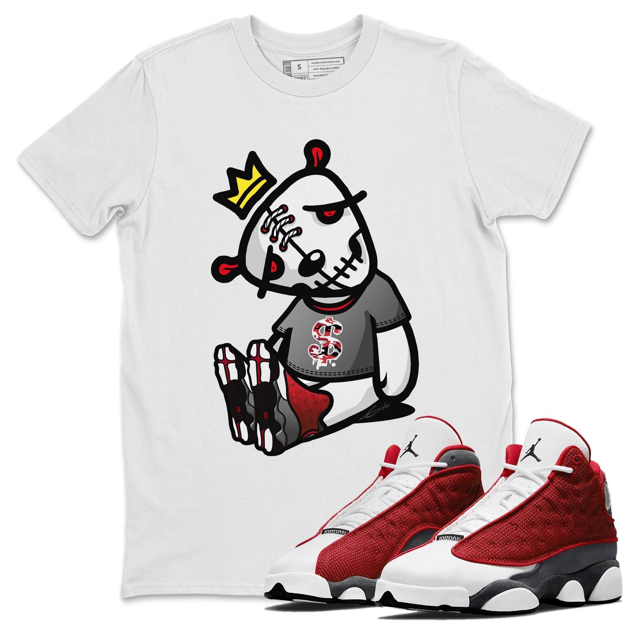 Jordan 13 Red Flint Shirt To Match Jordans Dead Dolls Sneaker Tees Jordan 13 Red Flint Drip Gear Zone Sneaker Matching Clothing Unisex Shirts