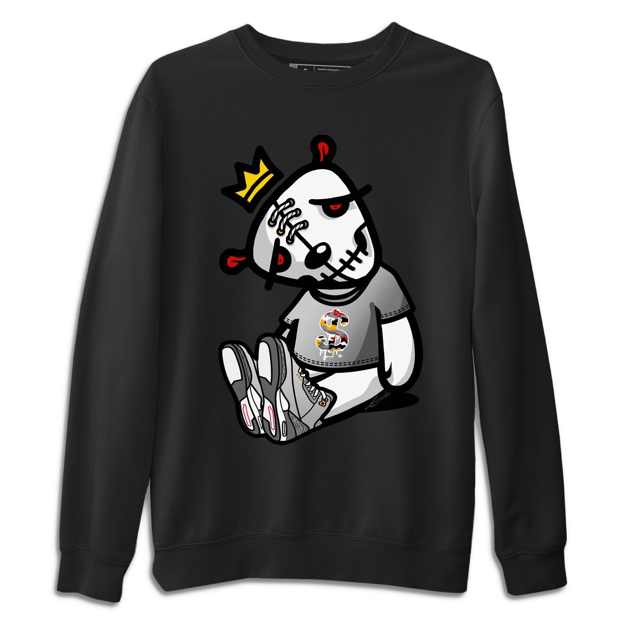 Jordan 3 Cool Grey Shirt To Match Jordans Dead Dolls Sneaker Tees Jordan 3 Cool Grey Drip Gear Zone Sneaker Matching Clothing Unisex Shirts