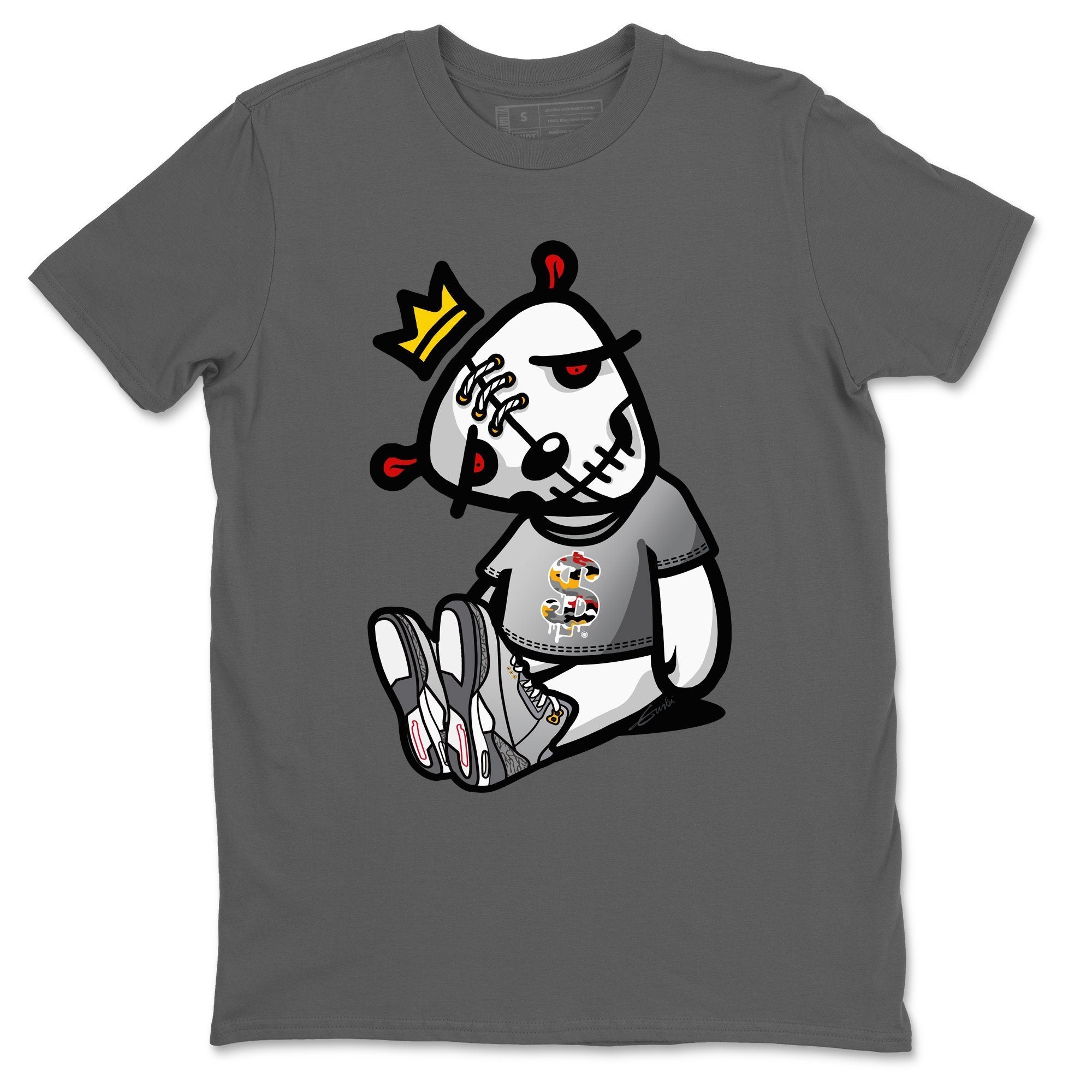 Jordan 3 Cool Grey Shirt To Match Jordans Dead Dolls Sneaker Tees Jordan 3 Cool Grey Drip Gear Zone Sneaker Matching Clothing Unisex Shirts
