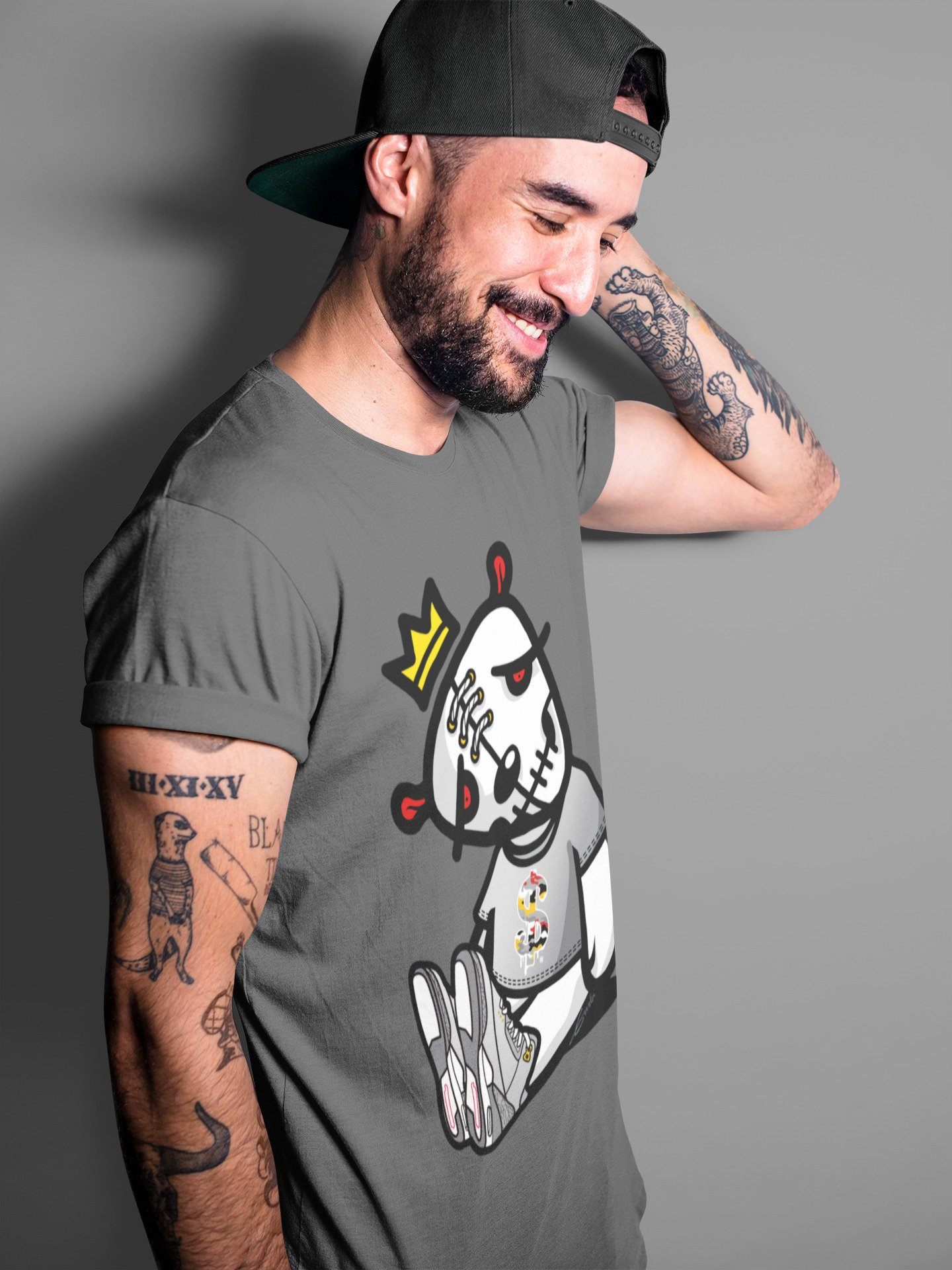 Jordan 3 Cool Grey Shirt To Match Jordans Dead Dolls Sneaker Tees Jordan 3 Cool Grey Drip Gear Zone Sneaker Matching Clothing Unisex Shirts