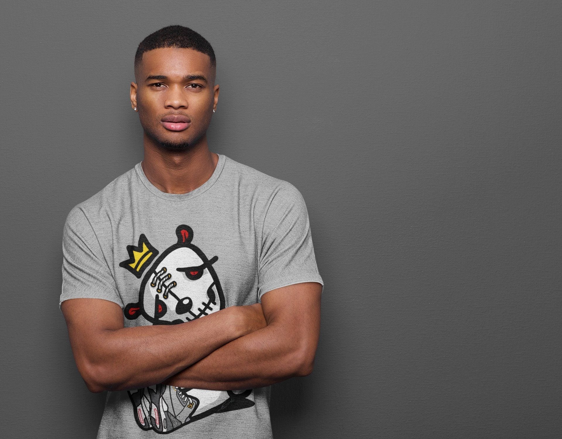 Jordan 3 Cool Grey Shirt To Match Jordans Dead Dolls Sneaker Tees Jordan 3 Cool Grey Drip Gear Zone Sneaker Matching Clothing Unisex Shirts