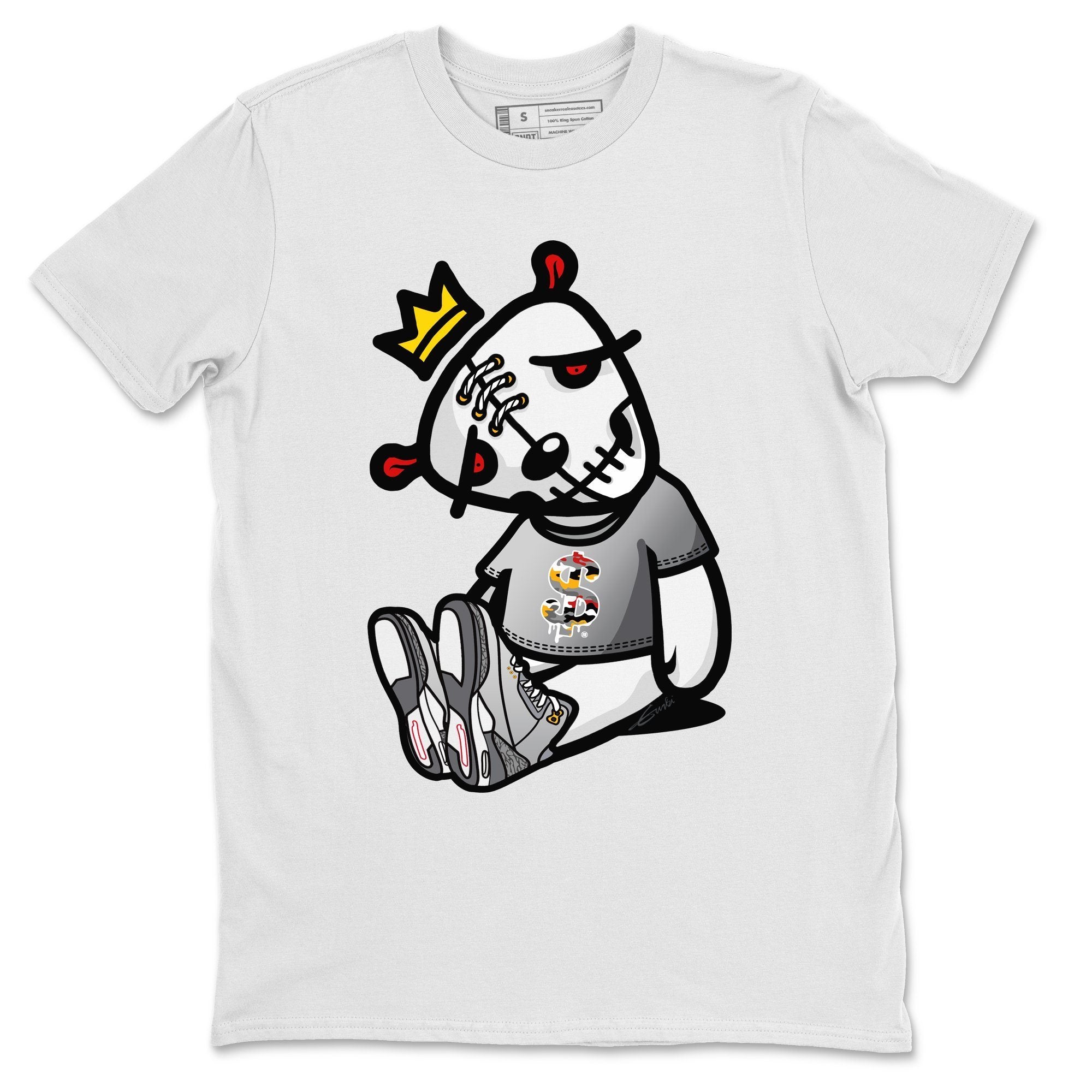 Jordan 3 Cool Grey Shirt To Match Jordans Dead Dolls Sneaker Tees Jordan 3 Cool Grey Drip Gear Zone Sneaker Matching Clothing Unisex Shirts