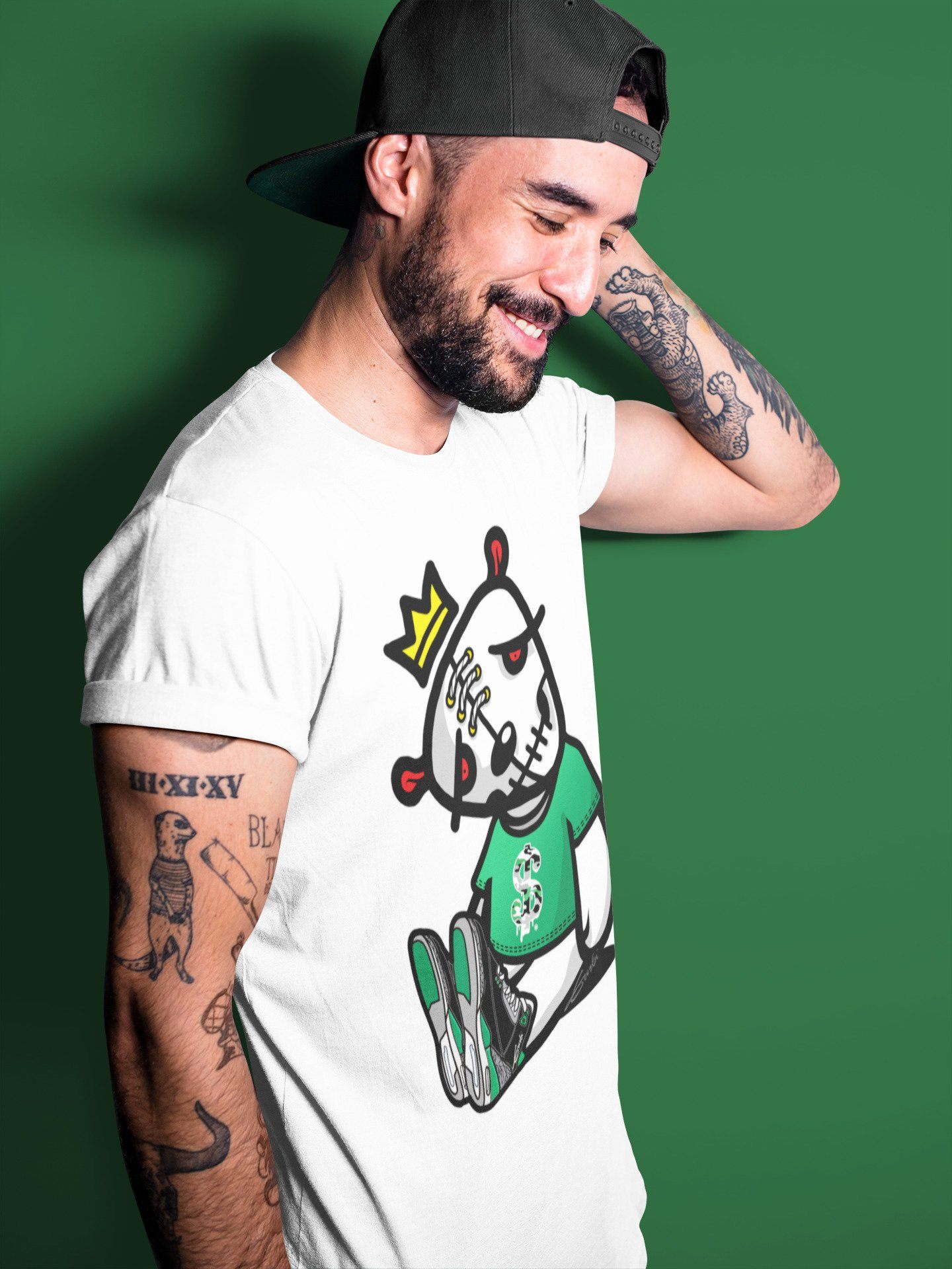 Jordan 3 Pine Green Shirt To Match Jordans Dead Dolls Sneaker Tees Jordan 3 Pine Green Drip Gear Zone Sneaker Matching Clothing Unisex Shirts