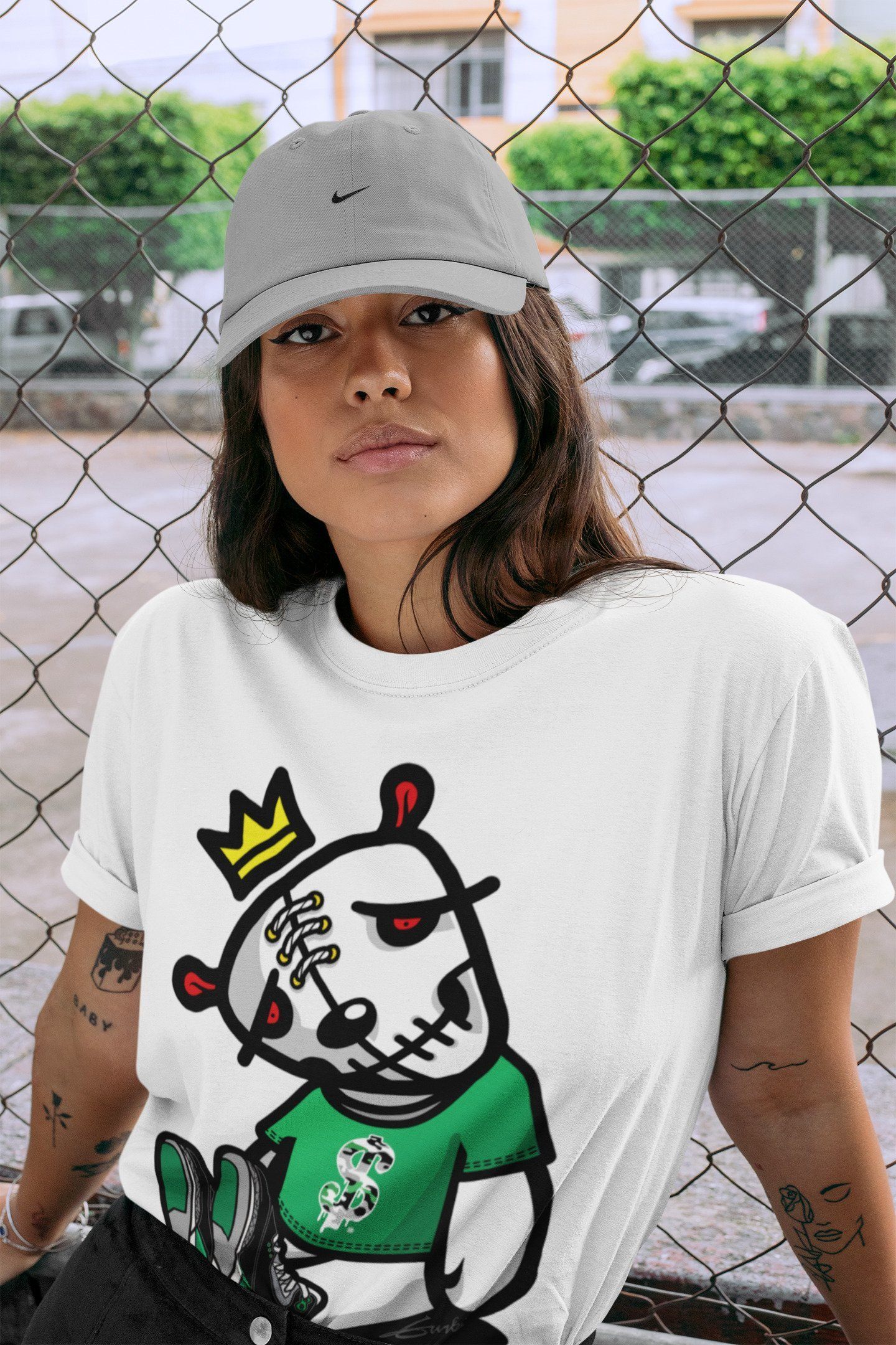 Jordan 3 Pine Green Shirt To Match Jordans Dead Dolls Sneaker Tees Jordan 3 Pine Green Drip Gear Zone Sneaker Matching Clothing Unisex Shirts