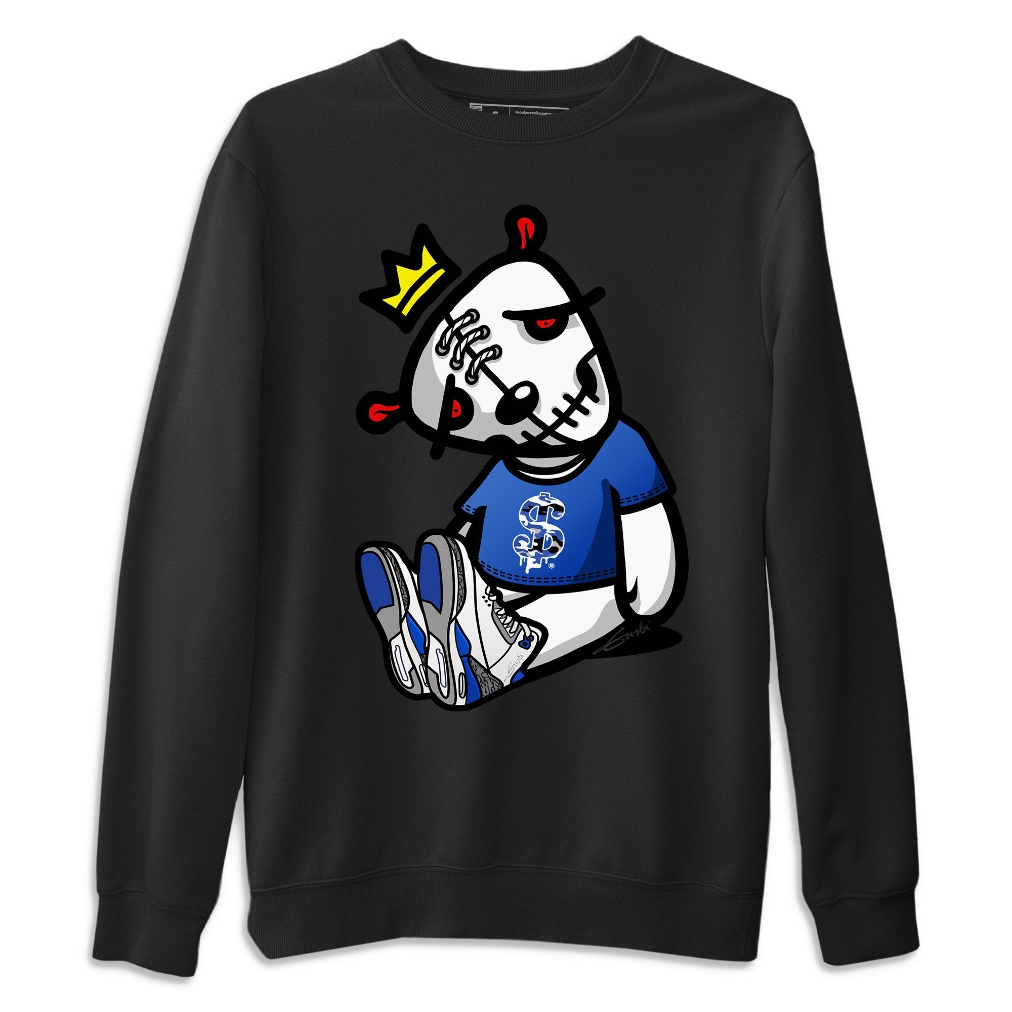 Jordan 3 Racer Blue Shirt To Match Jordans Dead Dolls Sneaker Tees Jordan 3 Racer Blue Drip Gear Zone Sneaker Matching Clothing Unisex Shirts