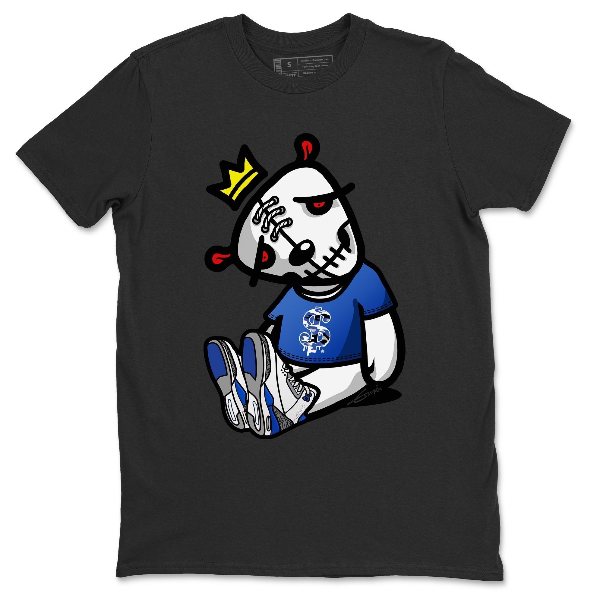 Jordan 3 Racer Blue Shirt To Match Jordans Dead Dolls Sneaker Tees Jordan 3 Racer Blue Drip Gear Zone Sneaker Matching Clothing Unisex Shirts