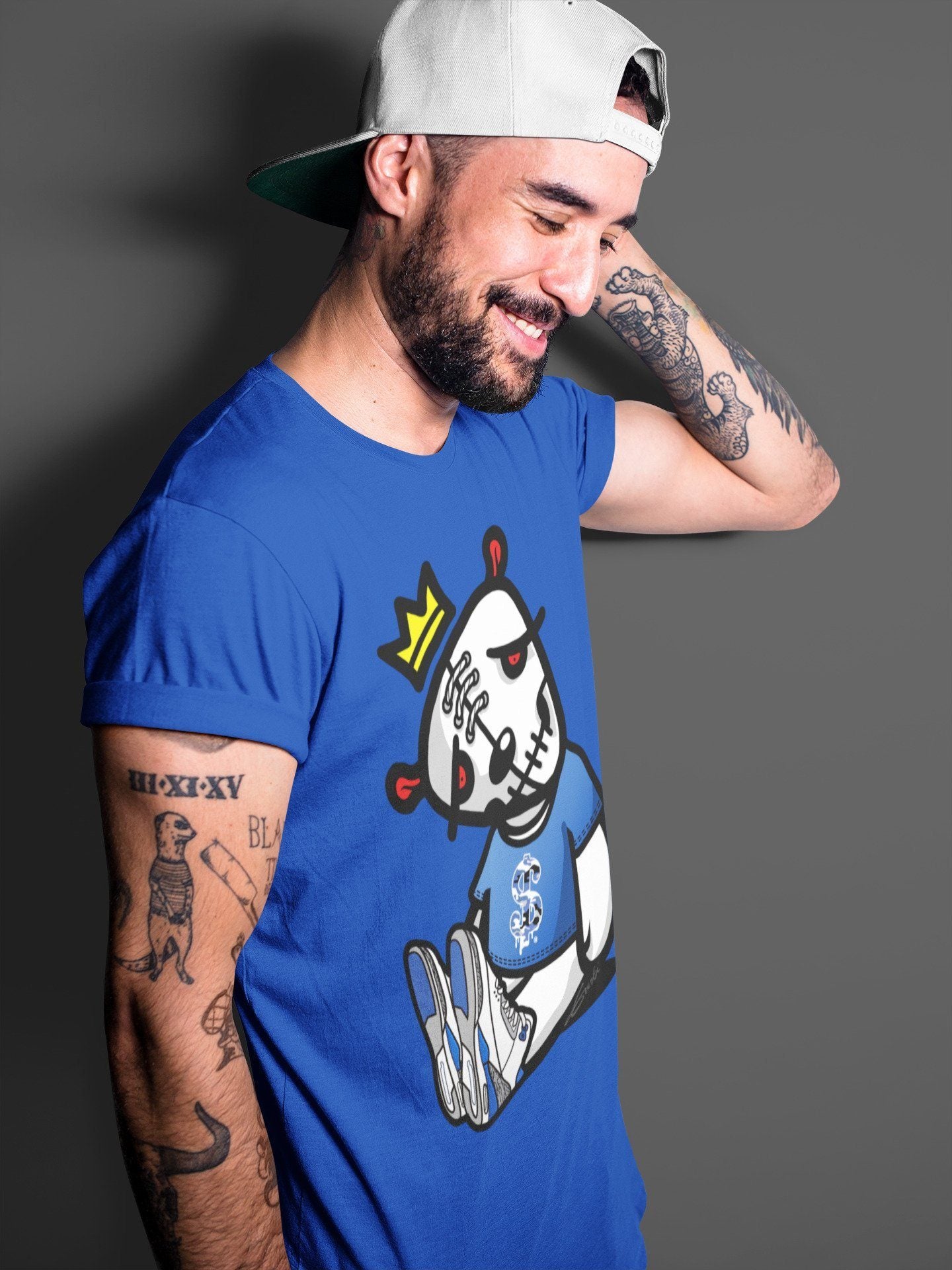 Jordan 3 Racer Blue Shirt To Match Jordans Dead Dolls Sneaker Tees Jordan 3 Racer Blue Drip Gear Zone Sneaker Matching Clothing Unisex Shirts