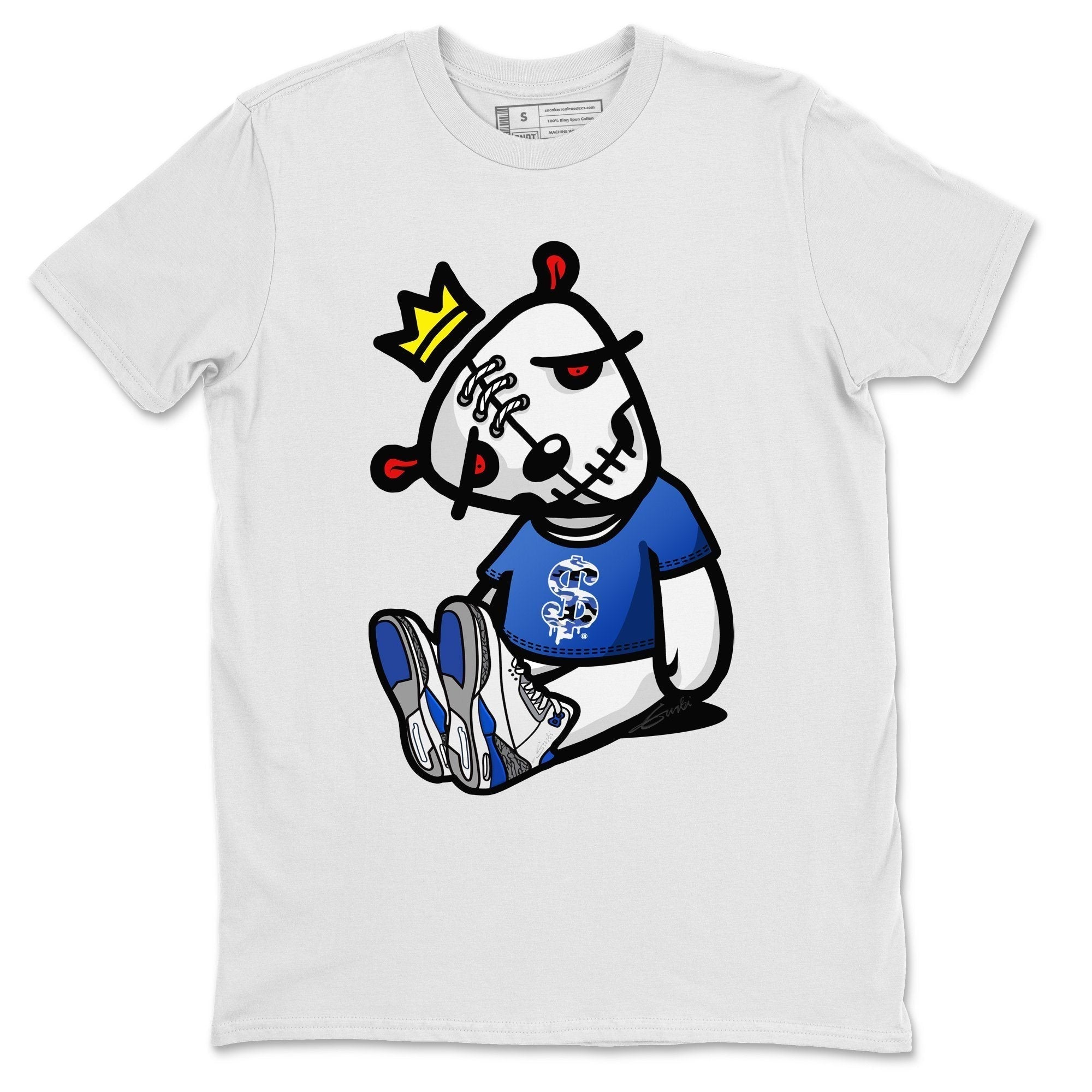 Jordan 3 Racer Blue Shirt To Match Jordans Dead Dolls Sneaker Tees Jordan 3 Racer Blue Drip Gear Zone Sneaker Matching Clothing Unisex Shirts
