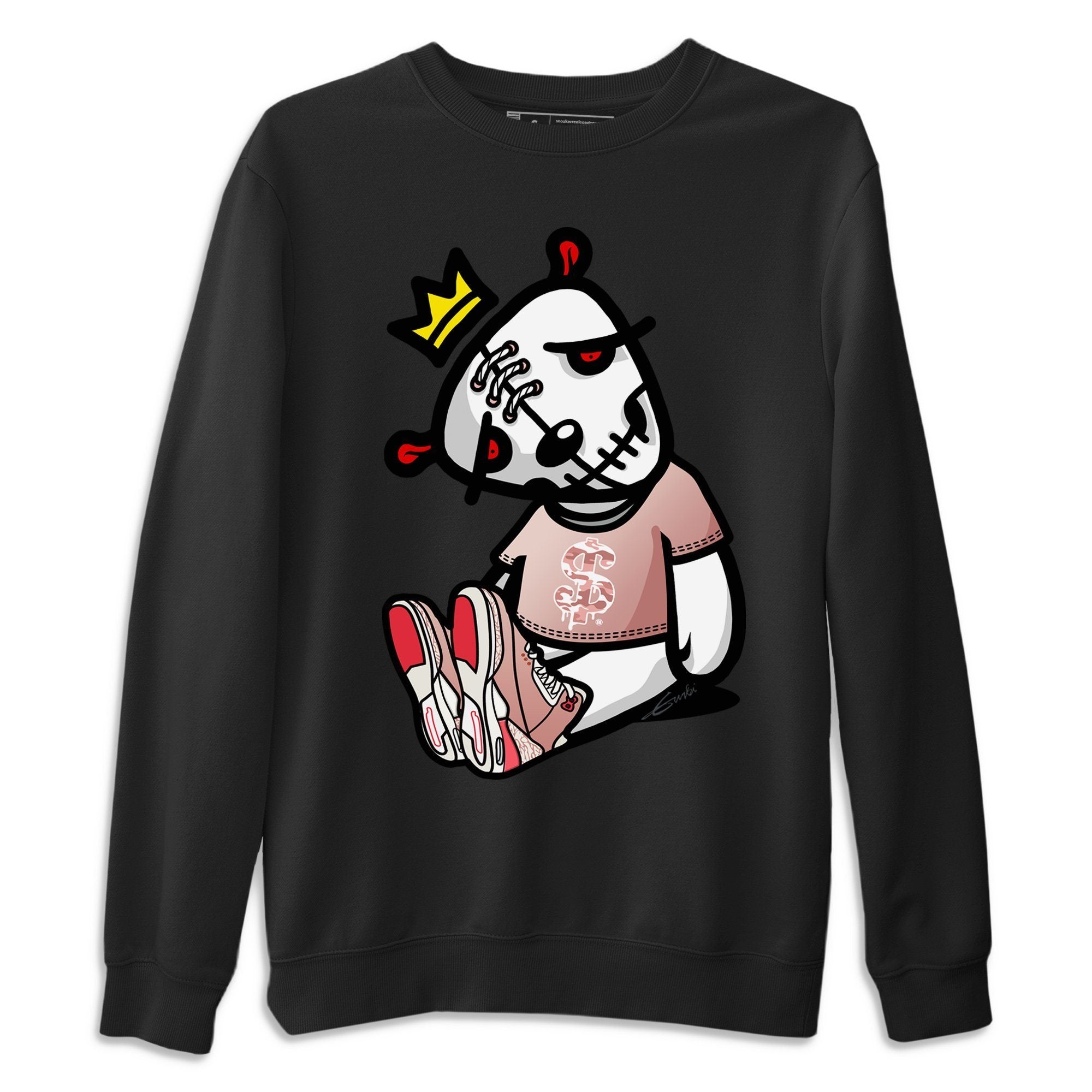 Jordan 3 Rust Pink Shirt To Match Jordans Dead Dolls Sneaker Tees Jordan 3 Rust Pink Drip Gear Zone Sneaker Matching Clothing Unisex Shirts