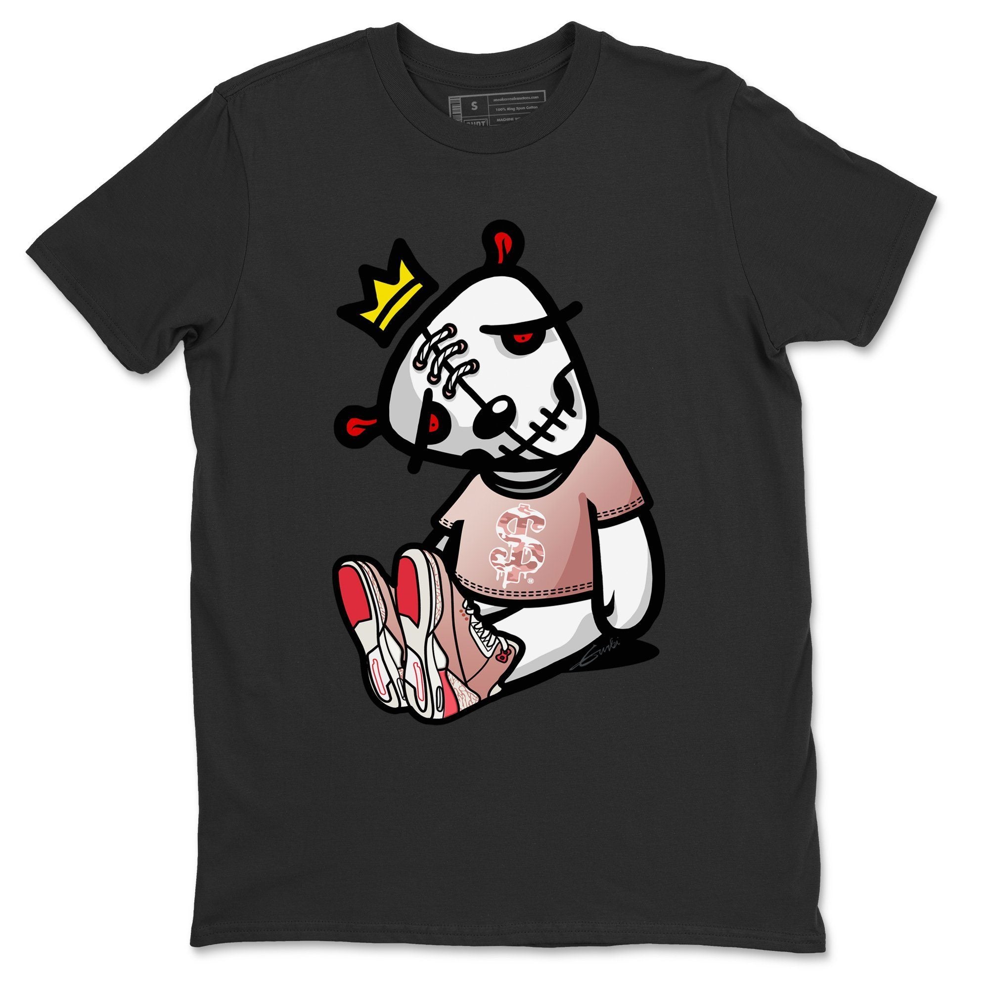 Jordan 3 Rust Pink Shirt To Match Jordans Dead Dolls Sneaker Tees Jordan 3 Rust Pink Drip Gear Zone Sneaker Matching Clothing Unisex Shirts