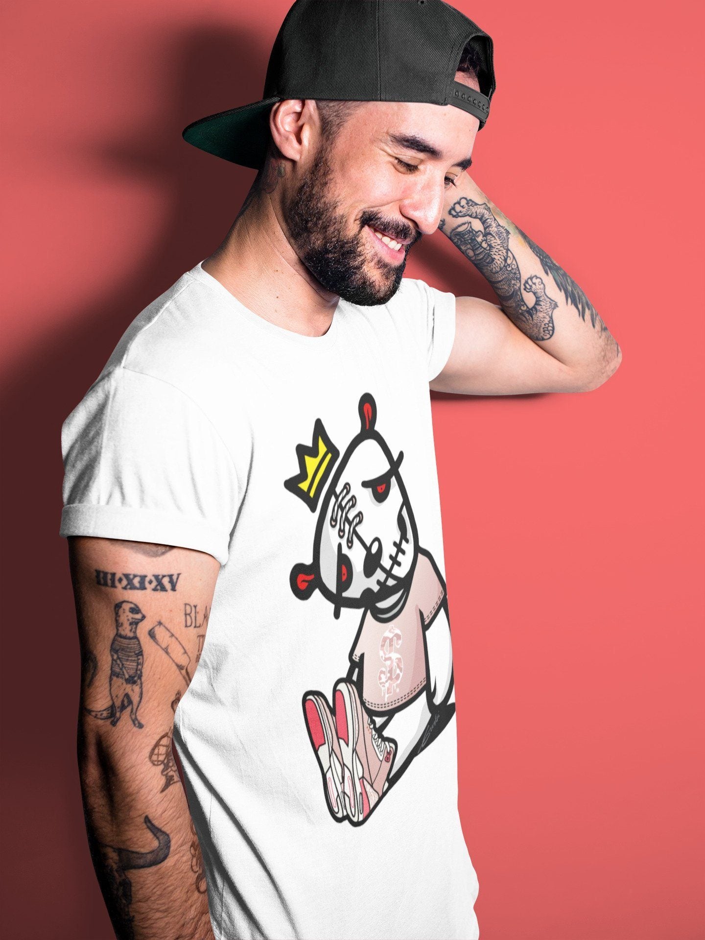 Jordan 3 Rust Pink Shirt To Match Jordans Dead Dolls Sneaker Tees Jordan 3 Rust Pink Drip Gear Zone Sneaker Matching Clothing Unisex Shirts