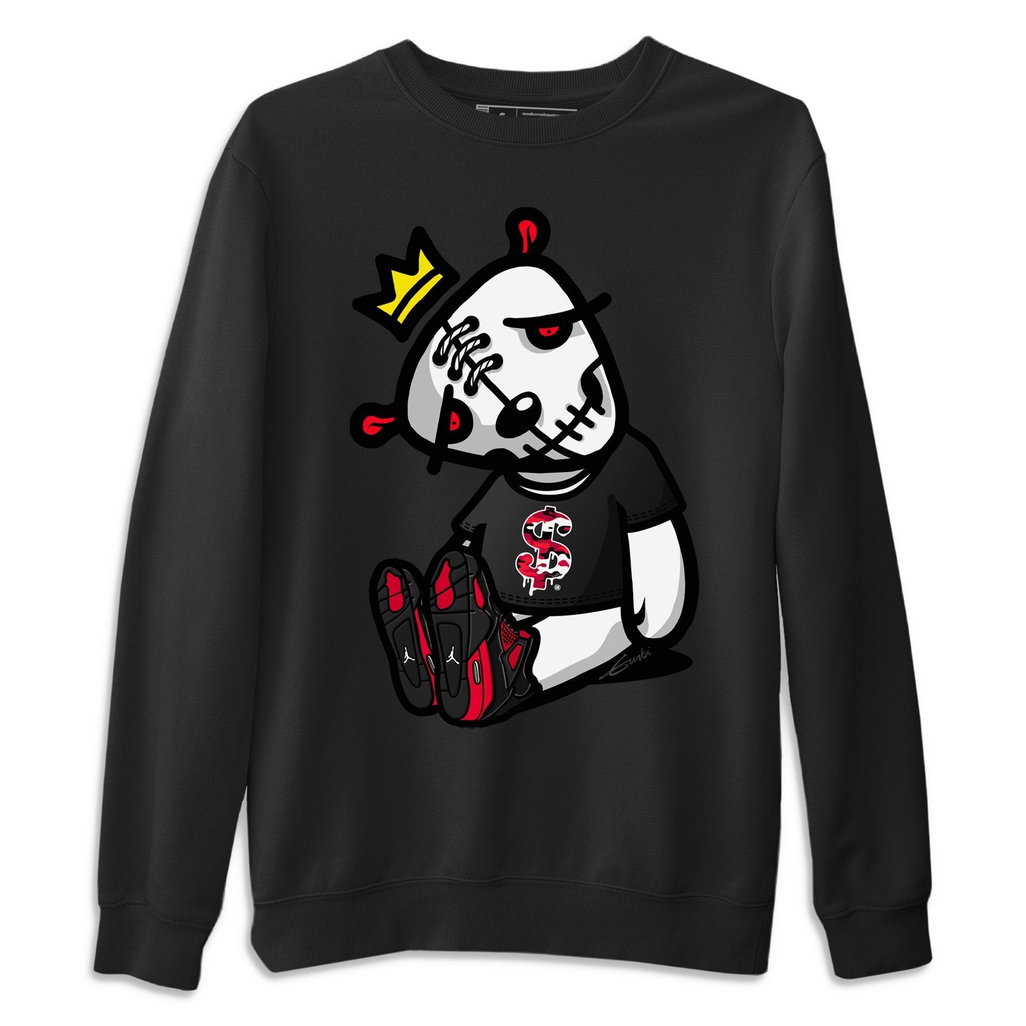 Jordan 4 Red Thunder Shirt To Match Jordans Dead Dolls Sneaker Tees Jordan 4 Red Thunder Drip Gear Zone Sneaker Matching Clothing Unisex Shirts