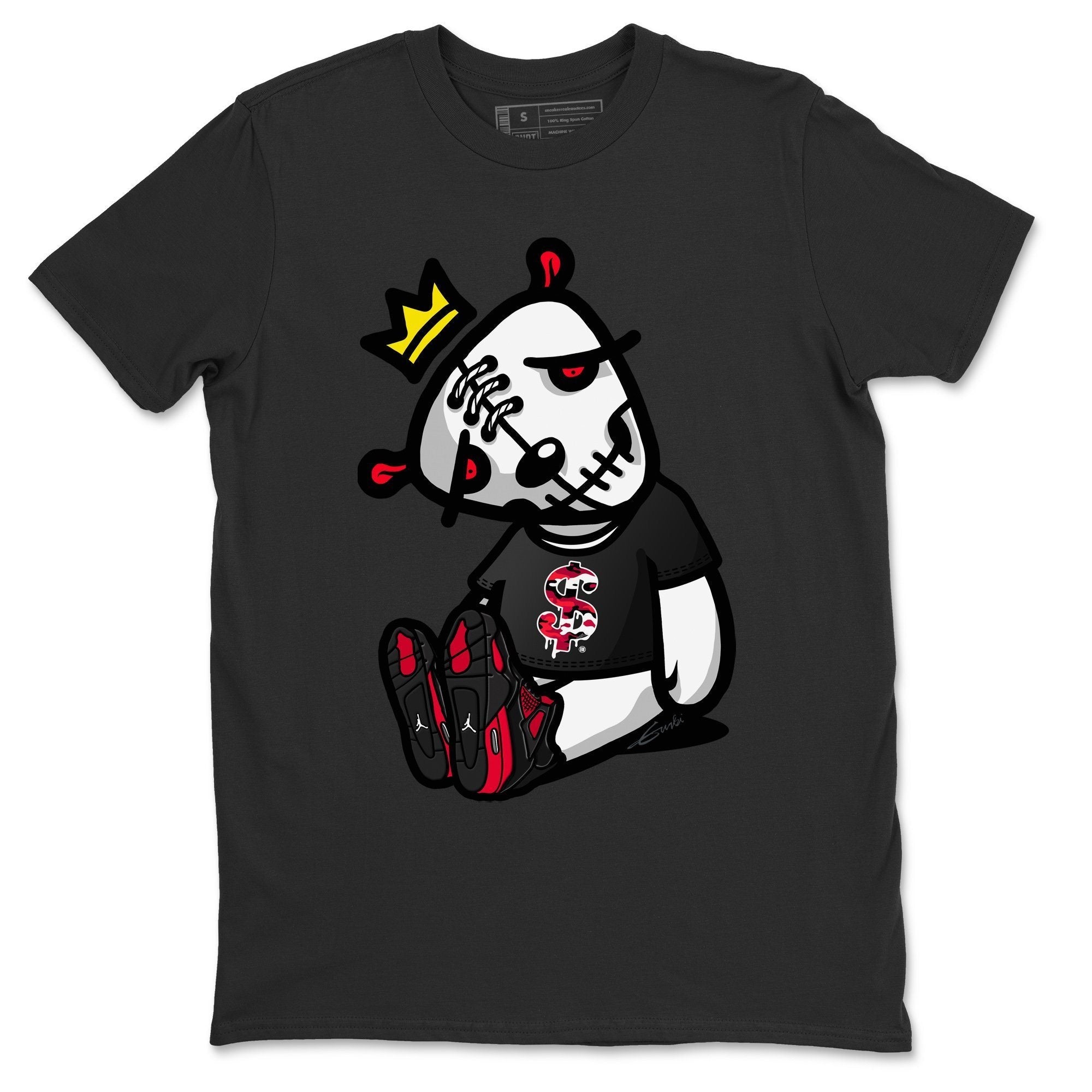 Jordan 4 Red Thunder Shirt To Match Jordans Dead Dolls Sneaker Tees Jordan 4 Red Thunder Drip Gear Zone Sneaker Matching Clothing Unisex Shirts