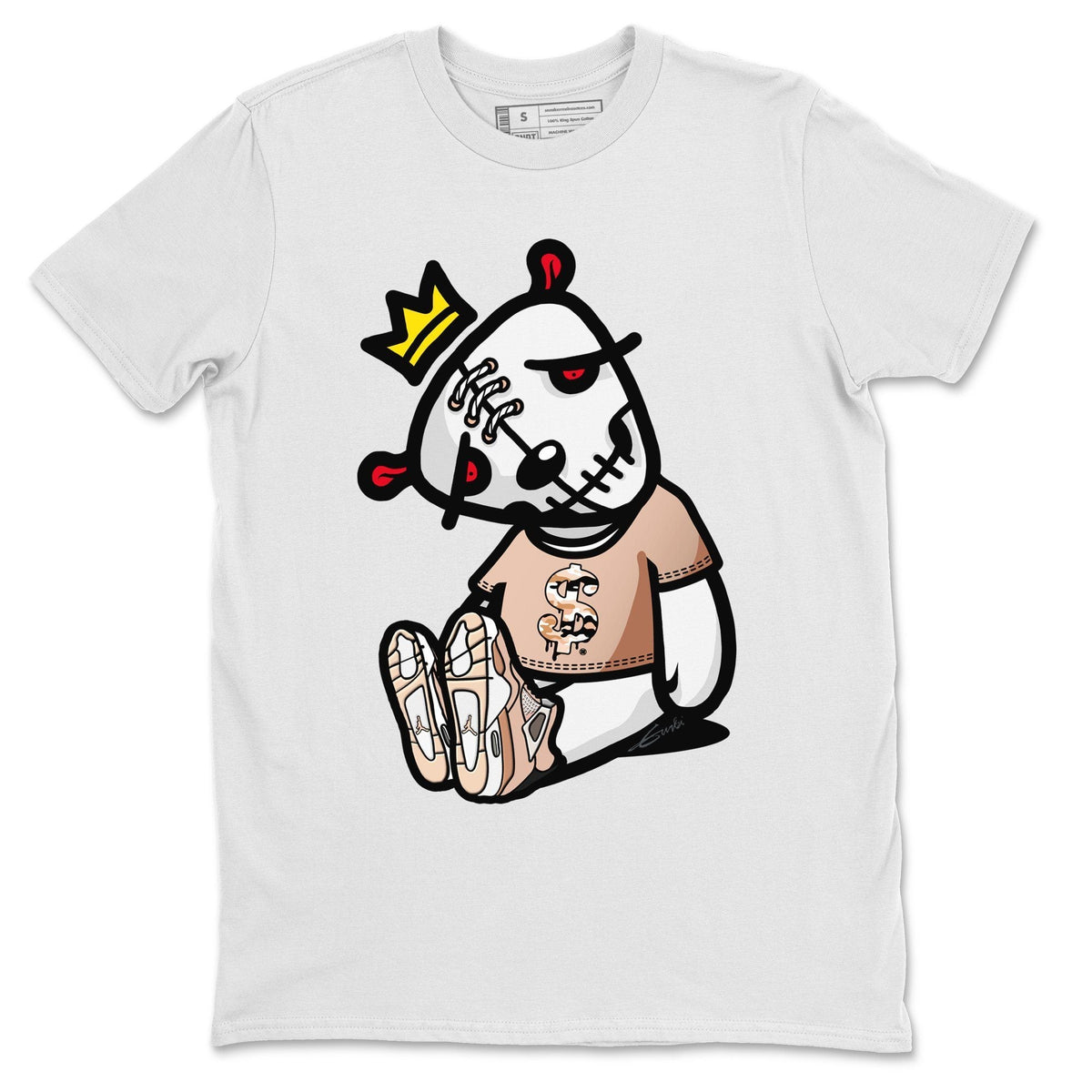 Jordan 4 Shimmer Shirt To Match Jordans Dead Dolls Sneaker Tees Jordan 4 Shimmer Drip Gear Zone Sneaker Matching Clothing Unisex Shirts