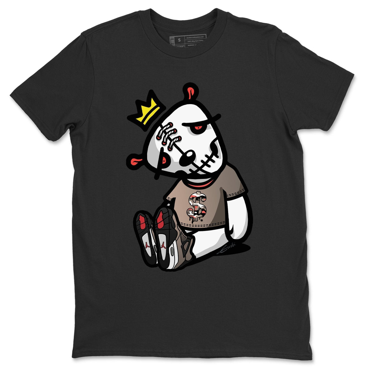Jordan 4 Taupe Haze Shirt To Match Jordans Dead Dolls Sneaker Tees Jordan 4 Taupe Haze Drip Gear Zone Sneaker Matching Clothing Unisex Shirts