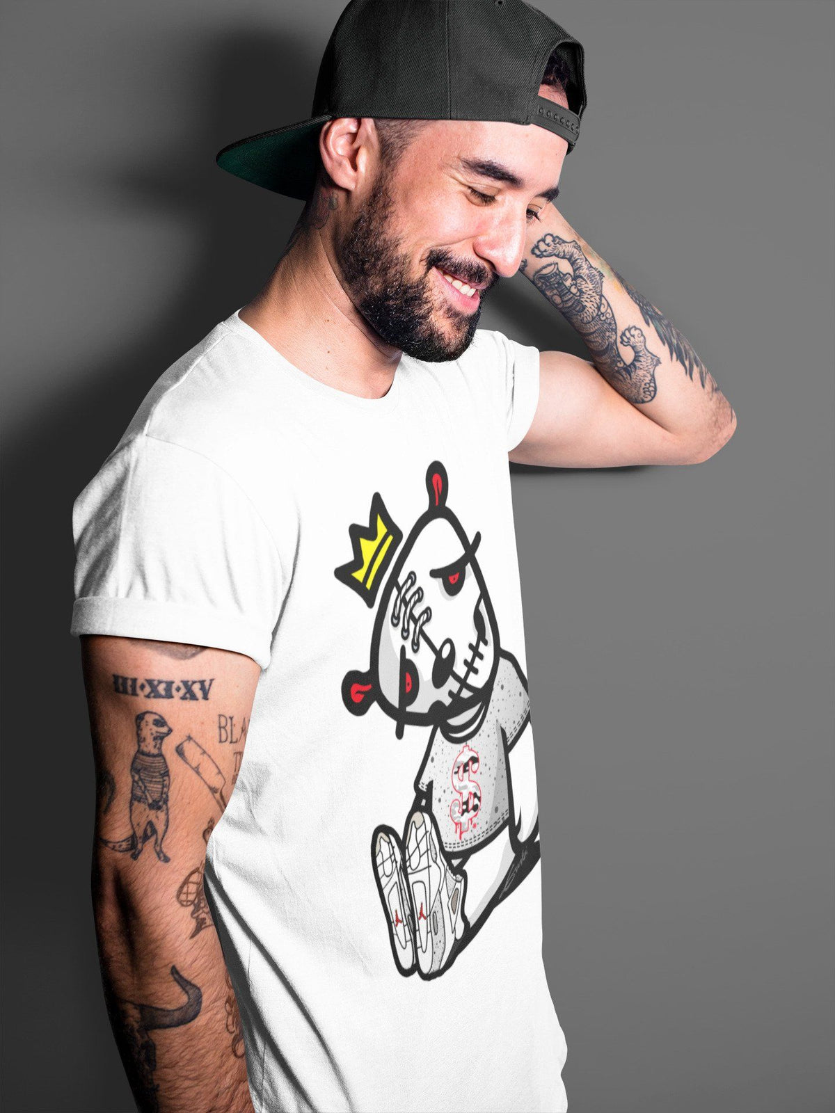 Jordan 4 Tech Grey Shirt To Match Jordans Dead Dolls Sneaker Tees Jordan 4 Tech Grey Drip Gear Zone Sneaker Matching Clothing Unisex Shirts
