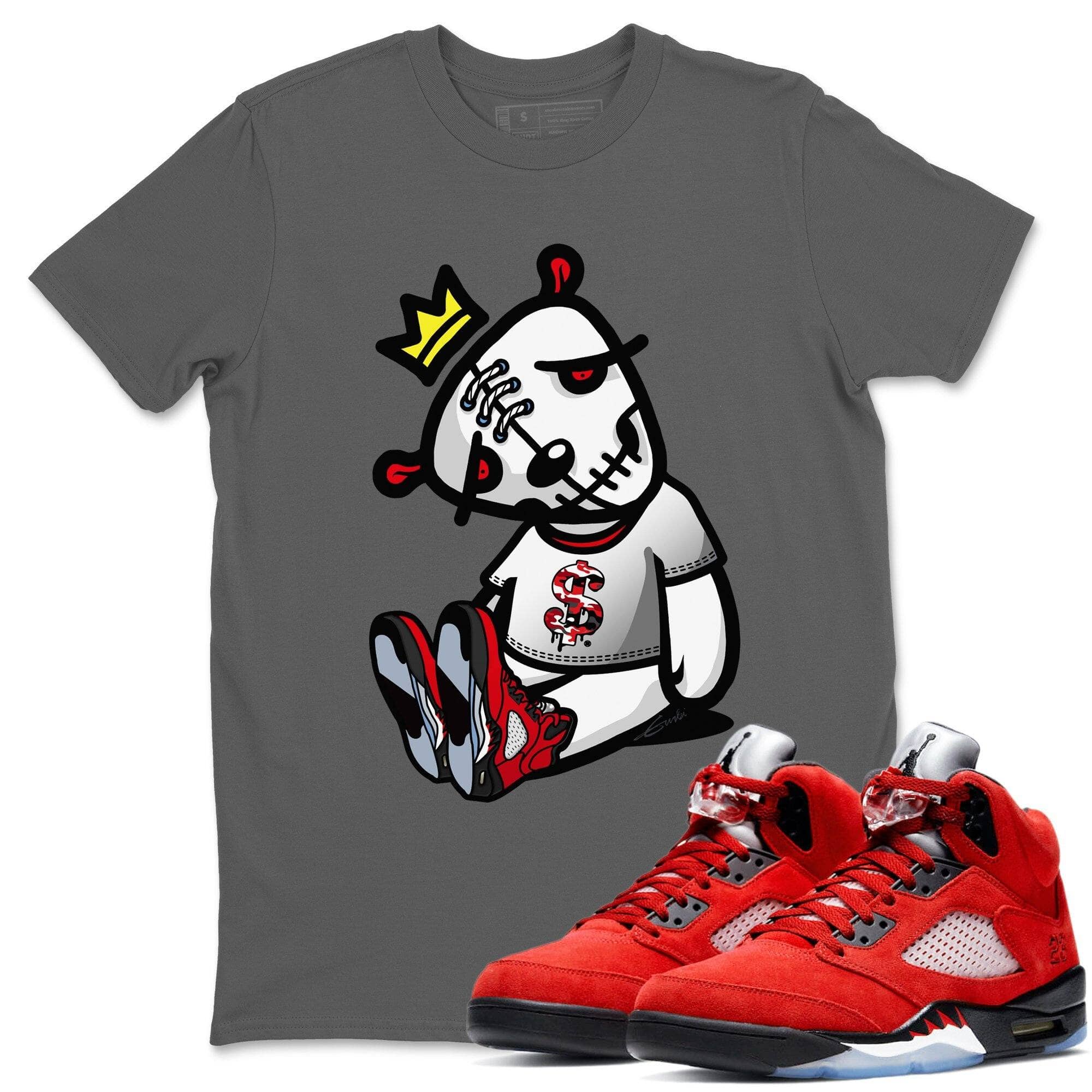 Jordan 5 Raging Bull Shirt To Match Jordans Dead Dolls Sneaker Tees Jordan 5 Raging Bull Drip Gear Zone Sneaker Matching Clothing Unisex Shirts