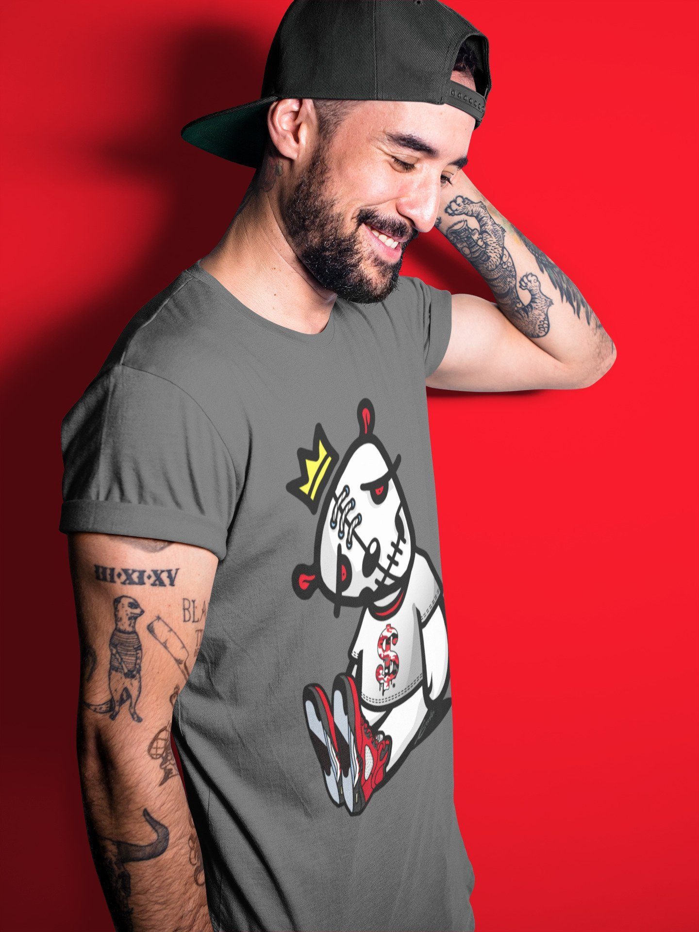 Jordan 5 Raging Bull Shirt To Match Jordans Dead Dolls Sneaker Tees Jordan 5 Raging Bull Drip Gear Zone Sneaker Matching Clothing Unisex Shirts