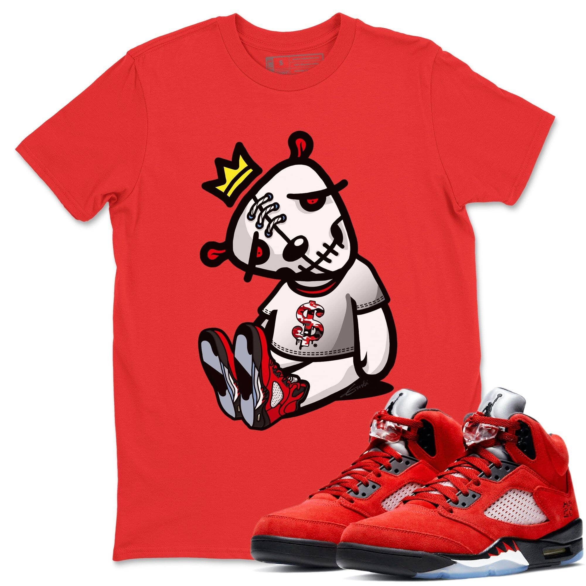 Jordan 5 Raging Bull Shirt To Match Jordans Dead Dolls Sneaker Tees Jordan 5 Raging Bull Drip Gear Zone Sneaker Matching Clothing Unisex Shirts